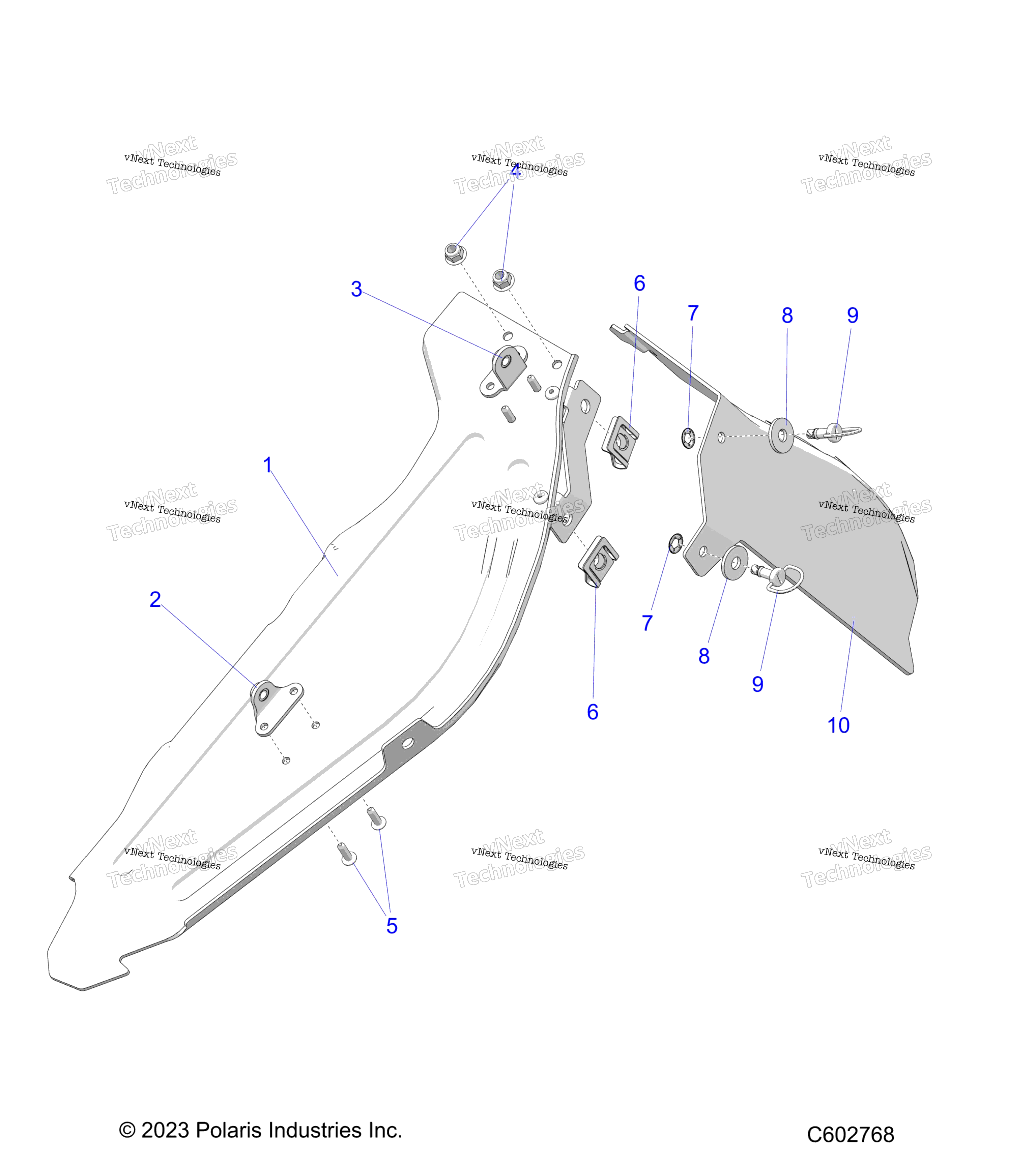 Chassis, сцепление защита Asm. и Shield S23tgg9bs / 9Be