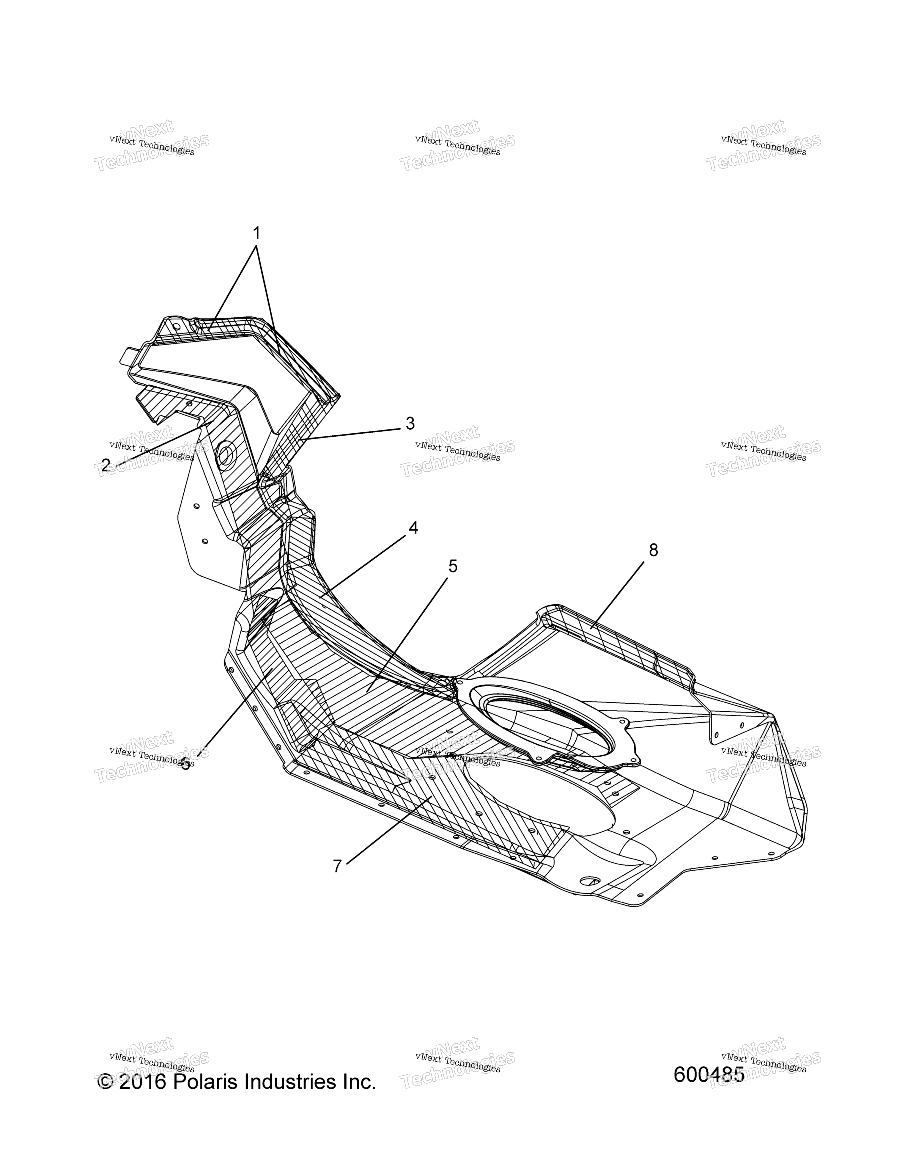 Body, Fenders, Rh Foil S24mdx6dsa / 6Dea