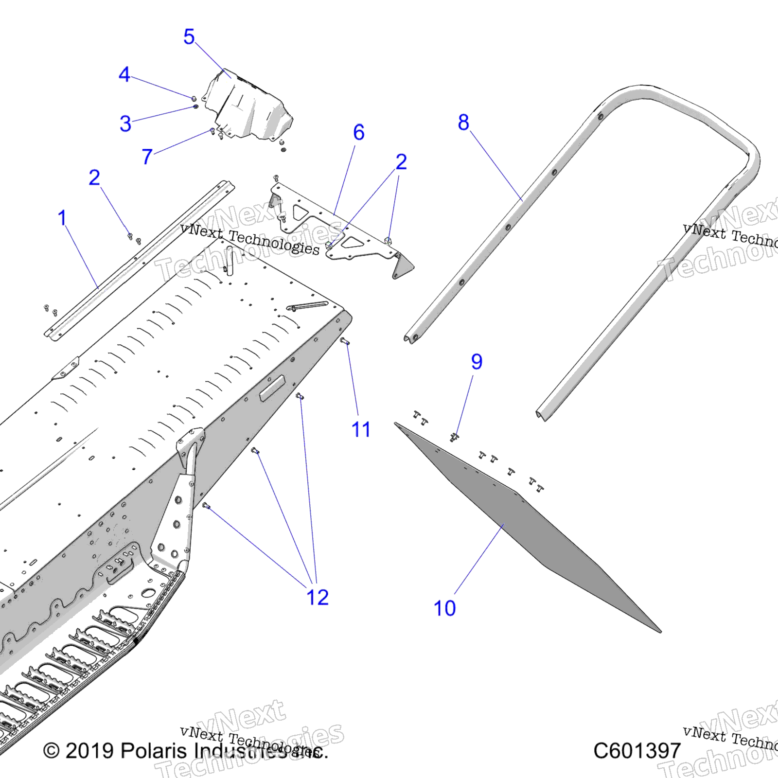 Chassis, задний Asm. S24mdx6dsa / 6Dea