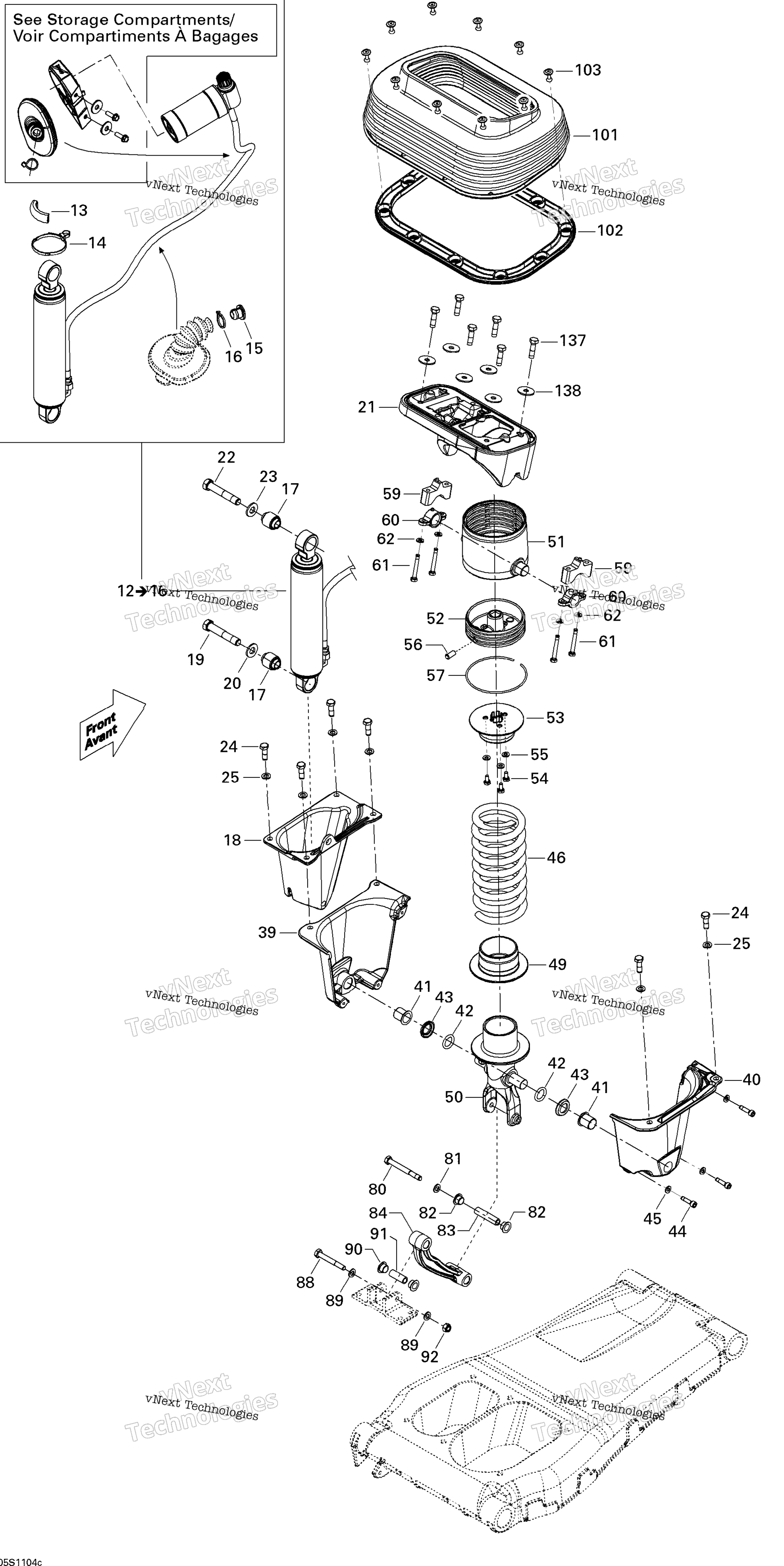 Сиденье Suspension 3