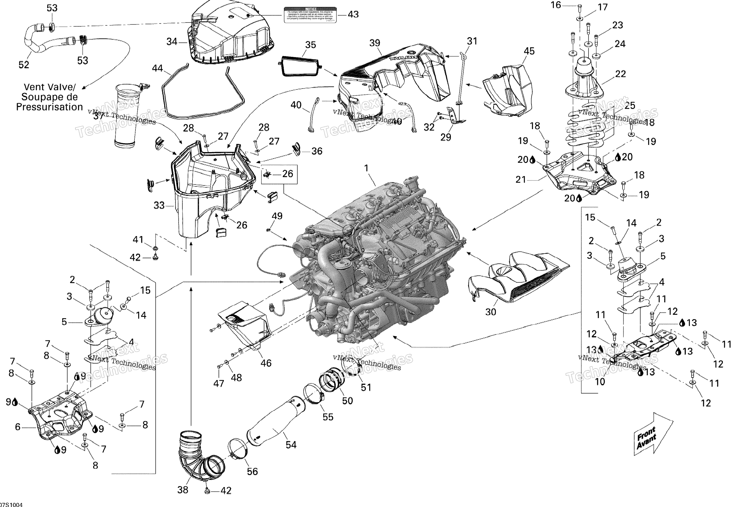 Двигатель And Air Intake Silencer