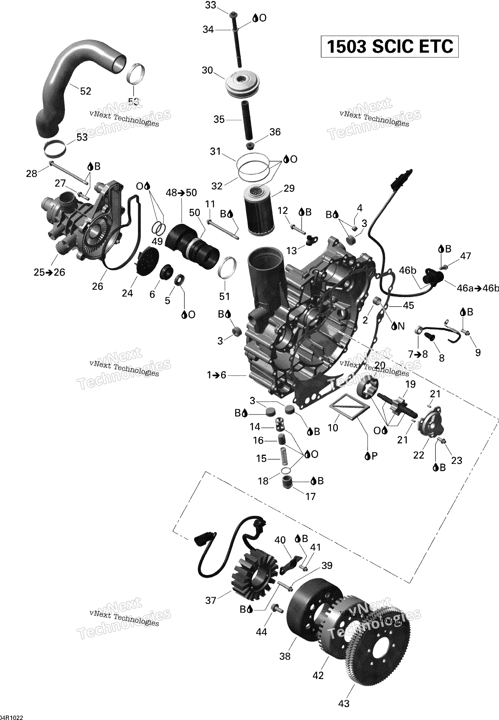 Pto Cover And Magneto V1