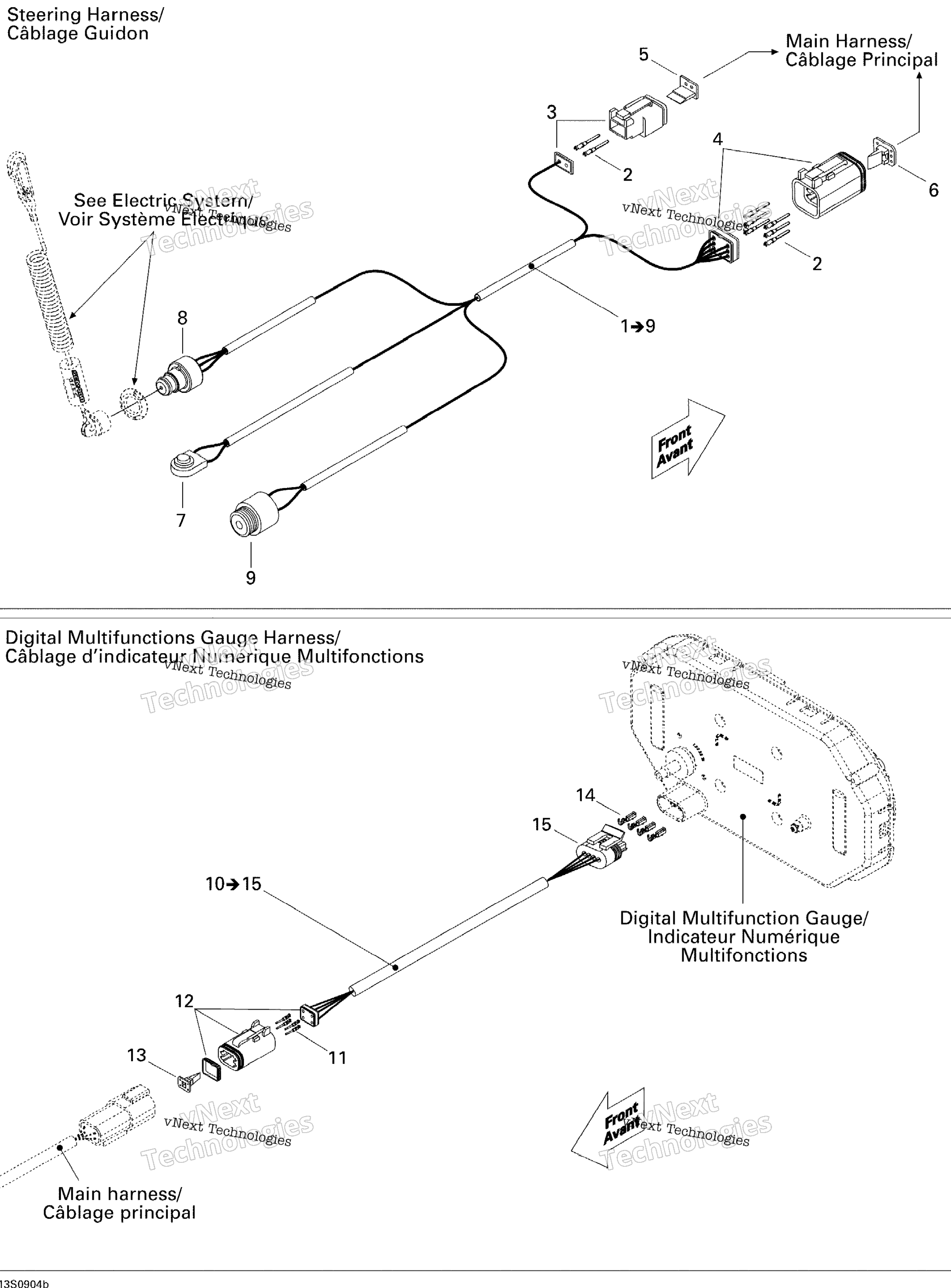 Электрооборудование Harness 2