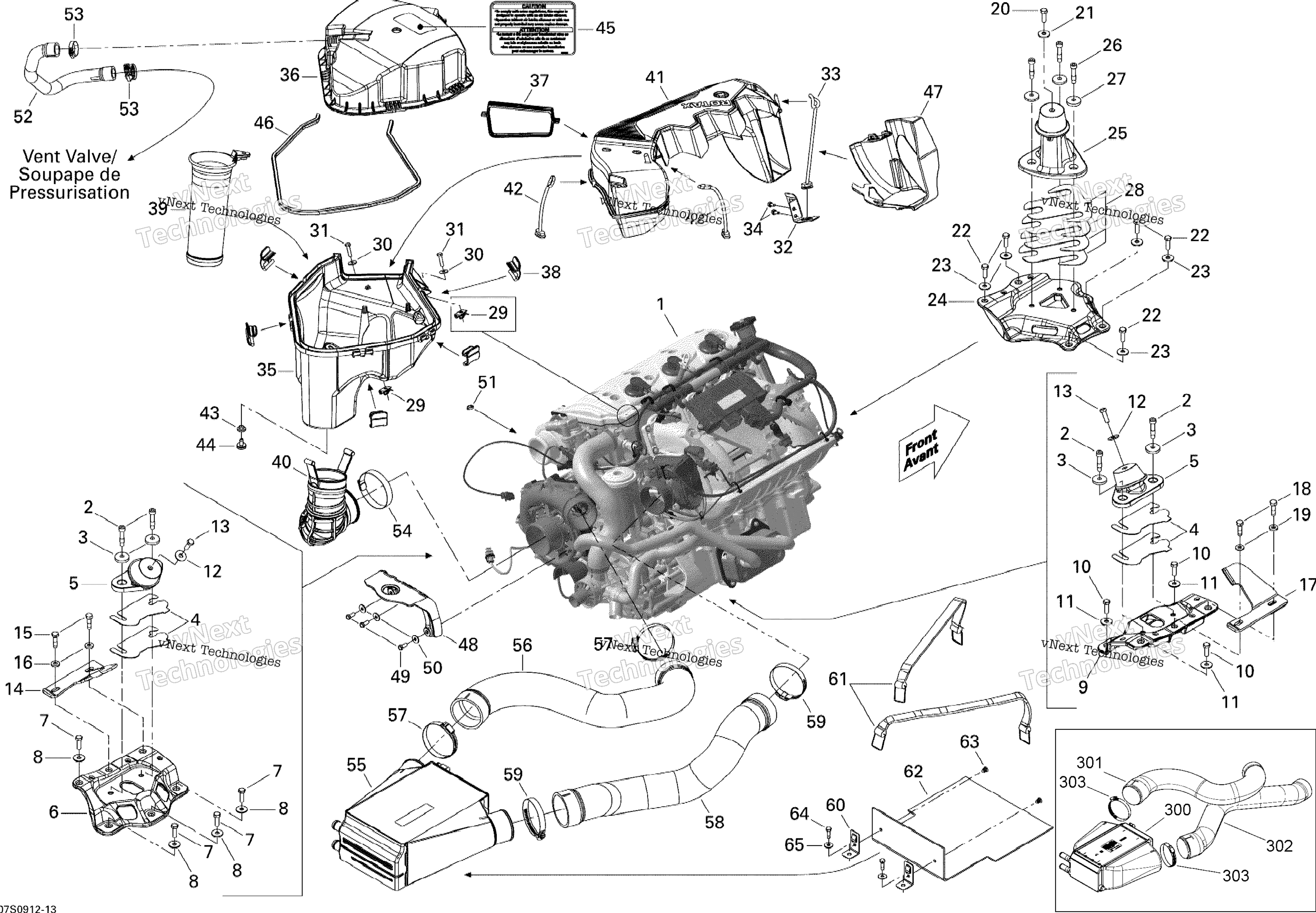 Двигатель And Air Intake Silencer