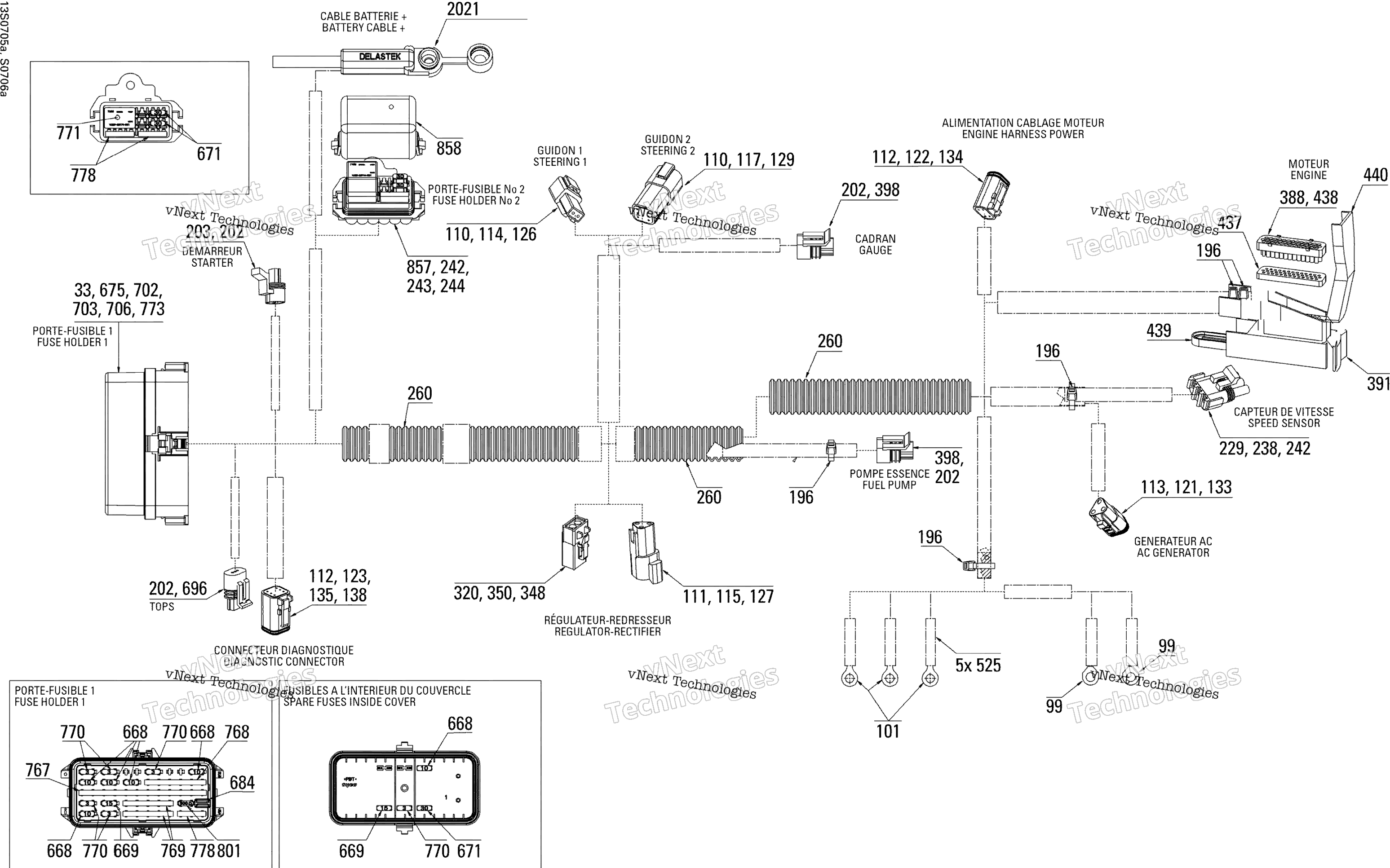 Электрооборудование Harness 1