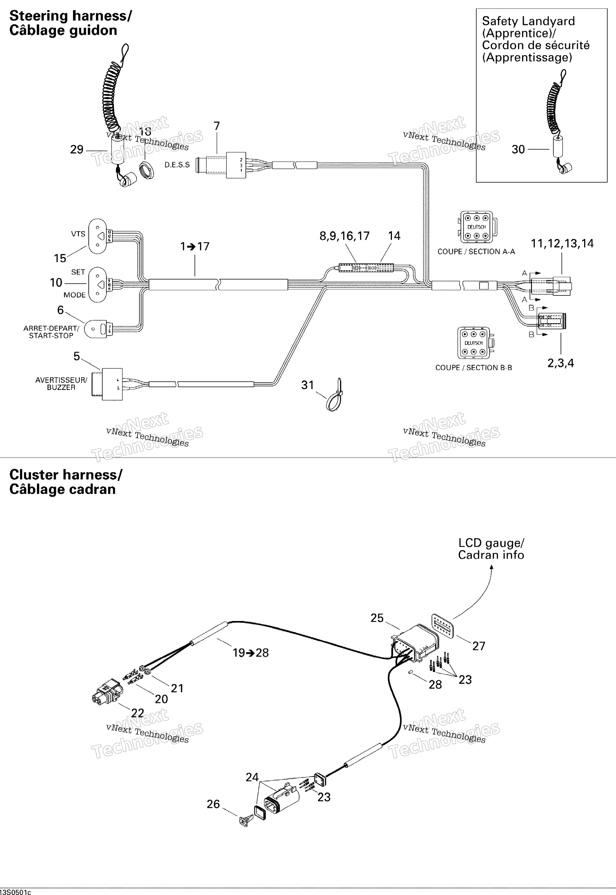 Электрооборудование Harness 3
