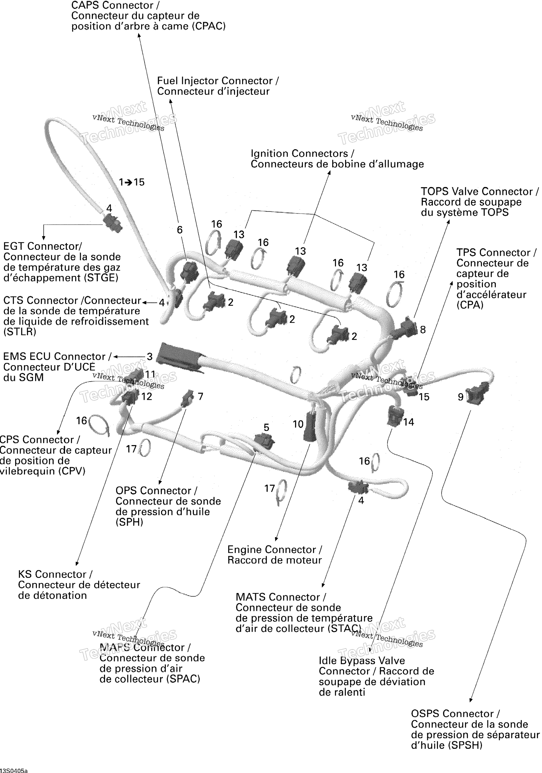 Двигатель Harness