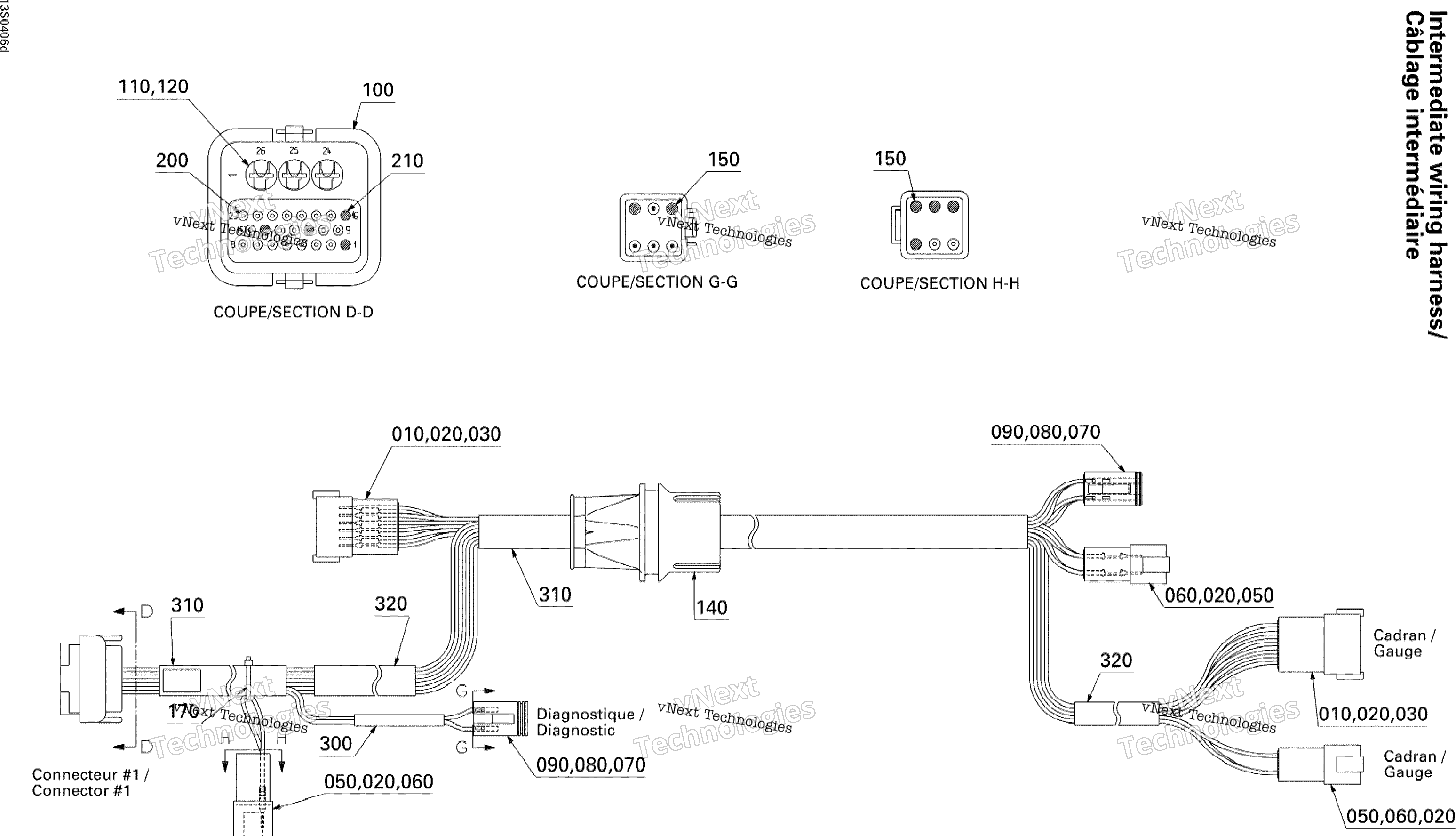Intermediate Wiring Harness