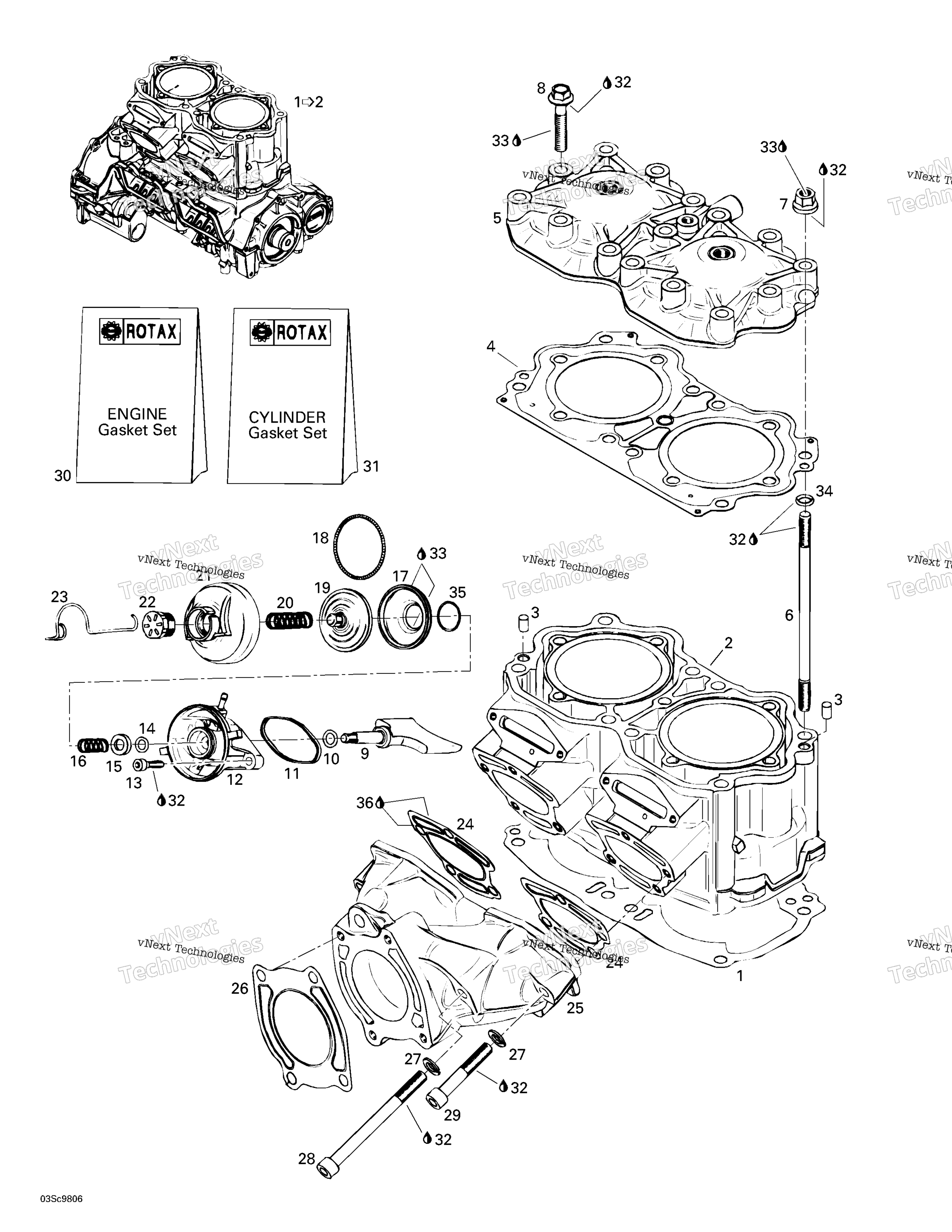 Cylinder, выхлоп коллектор
