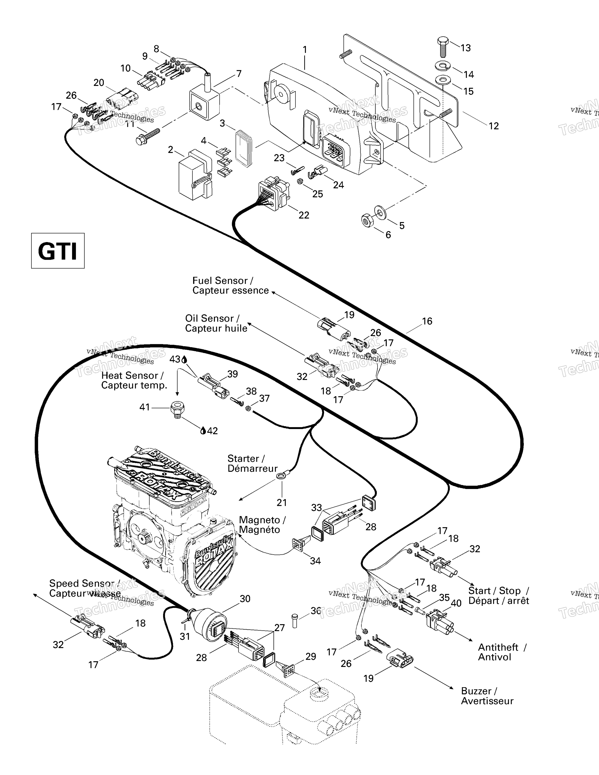 Электрооборудование System (Gti)