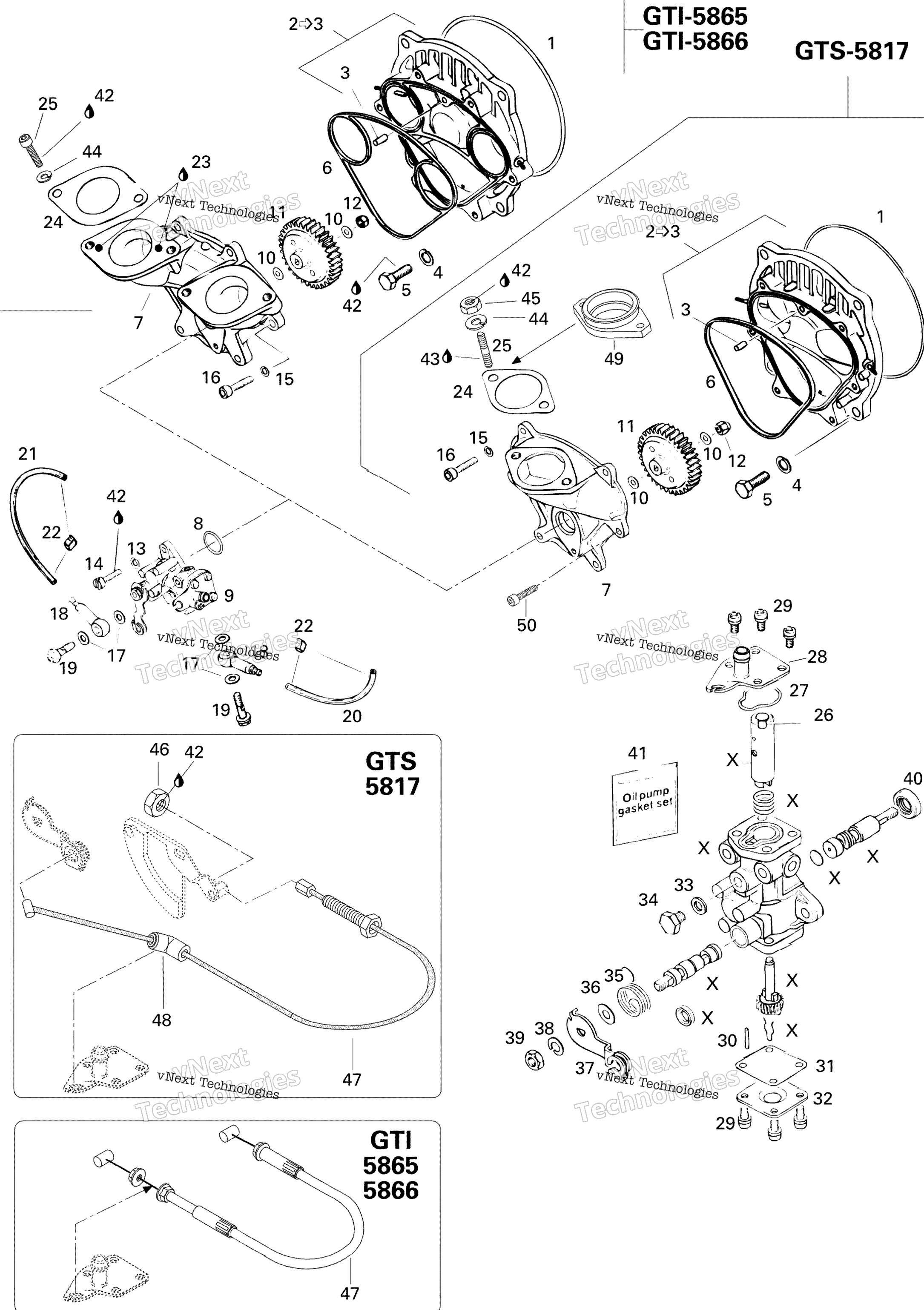 Oil Injection Pump And Rotary Valve 717