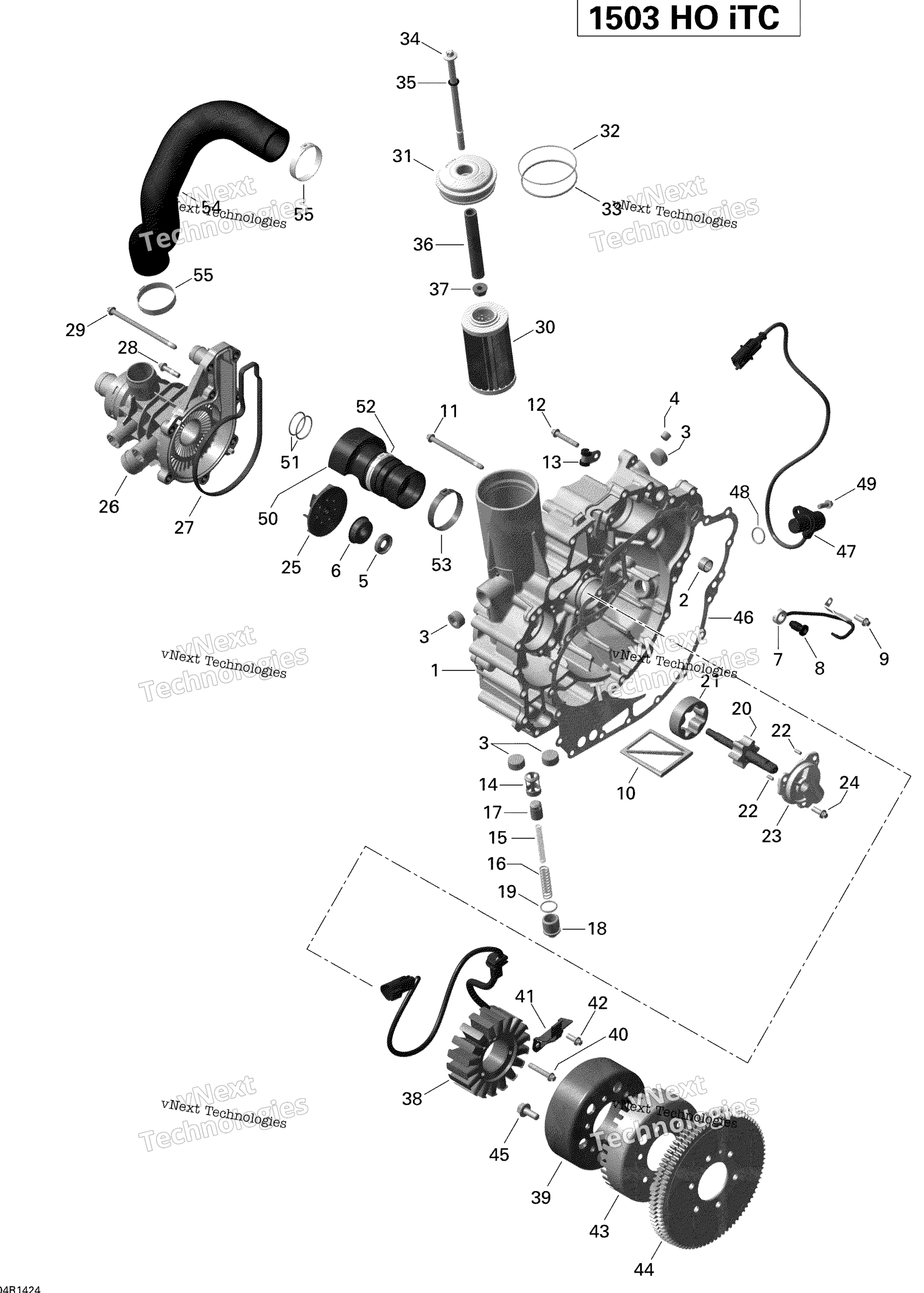 Pto Cover And Magneto