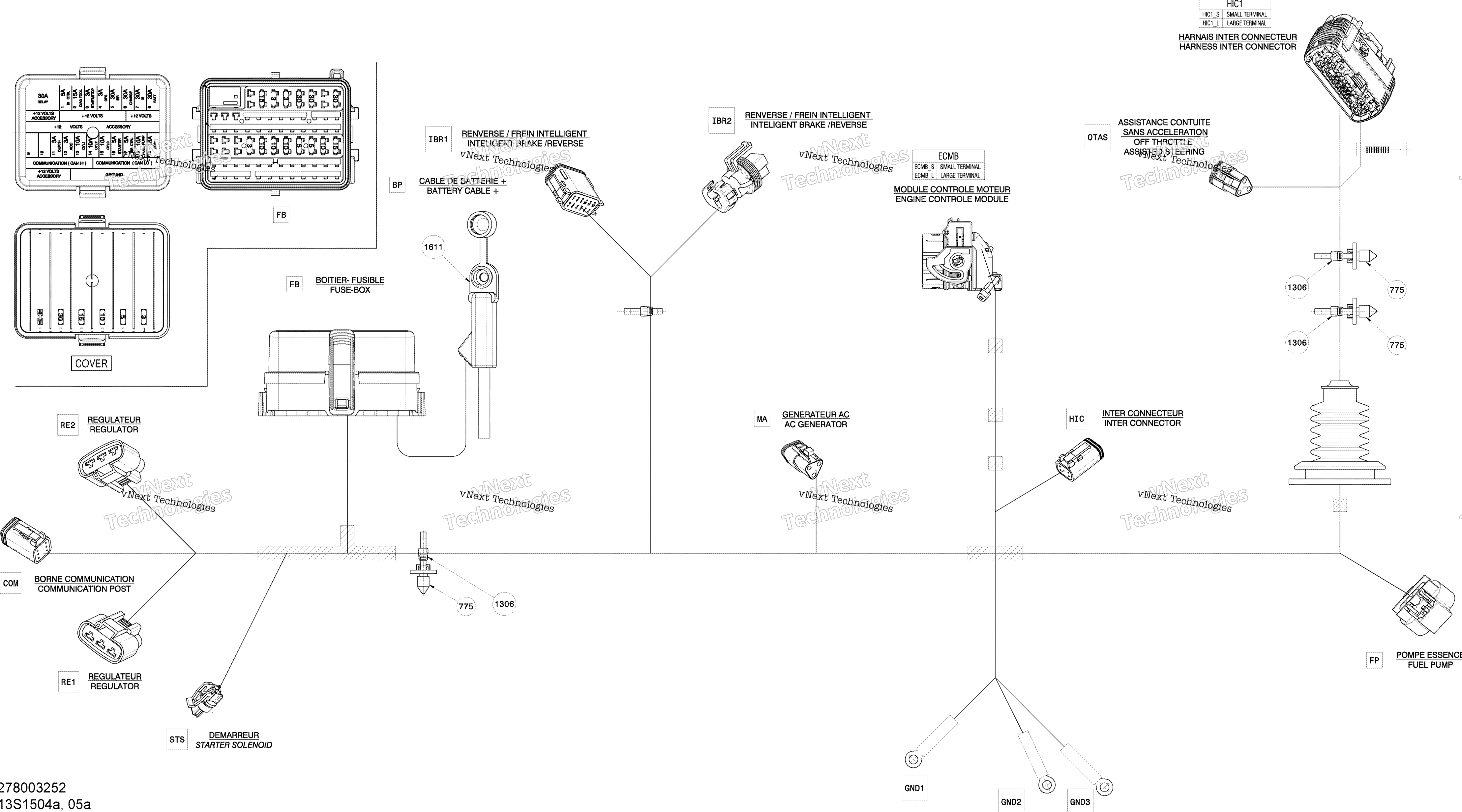 Электрооборудование Harness Main
