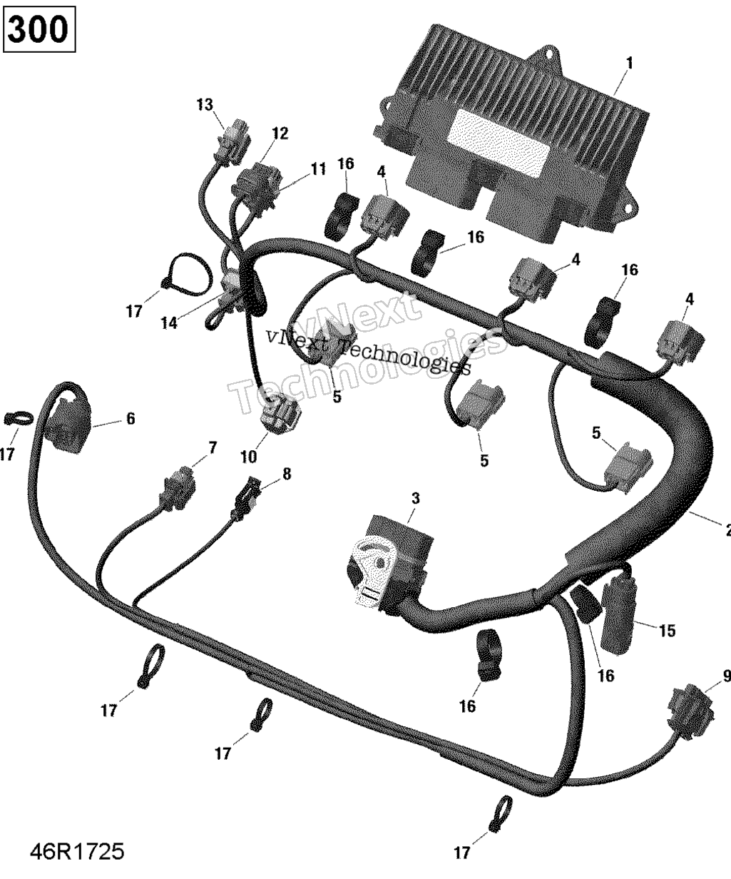 Двигатель Harness - 300