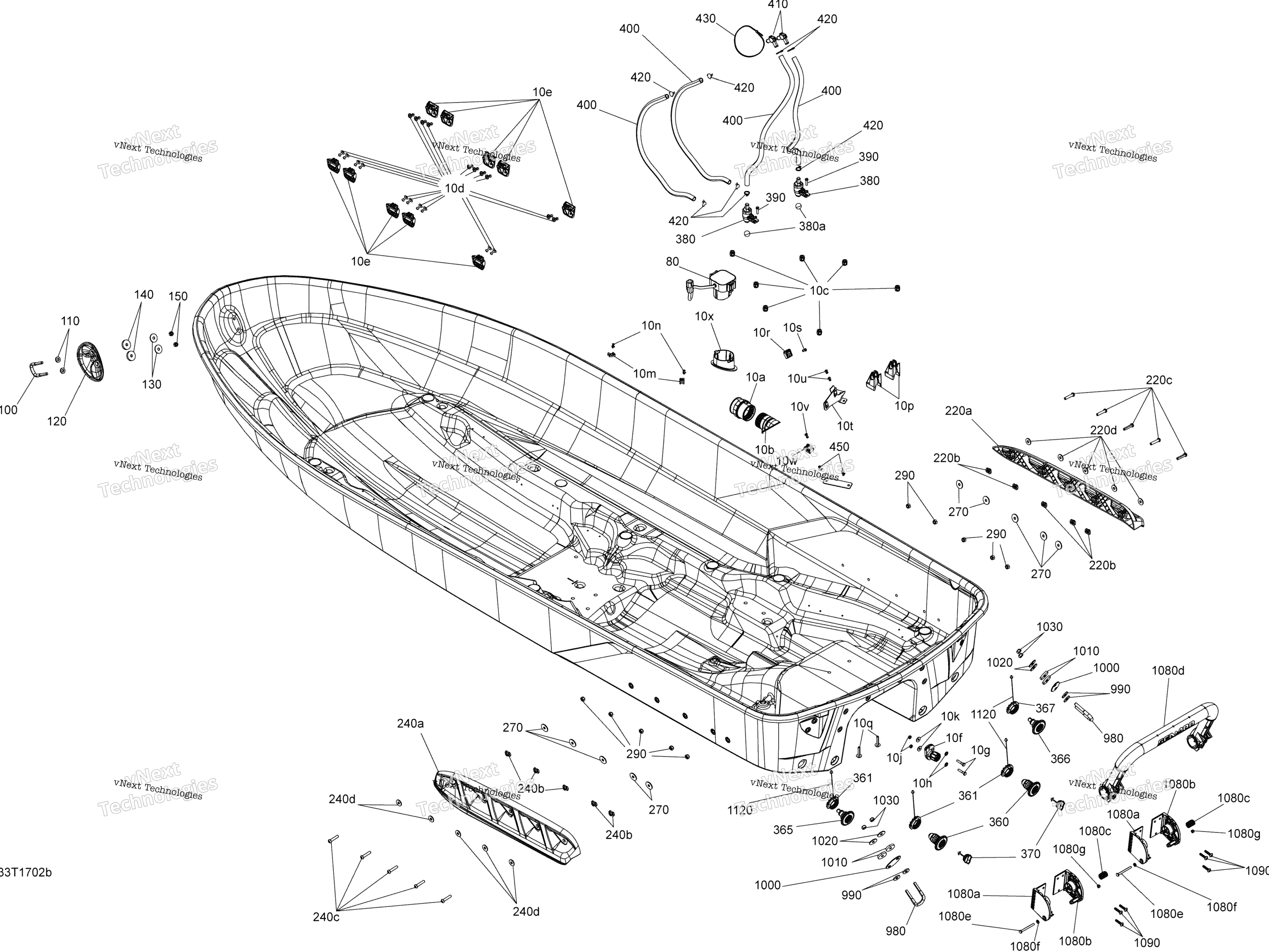 Hull Model Without подвеска
