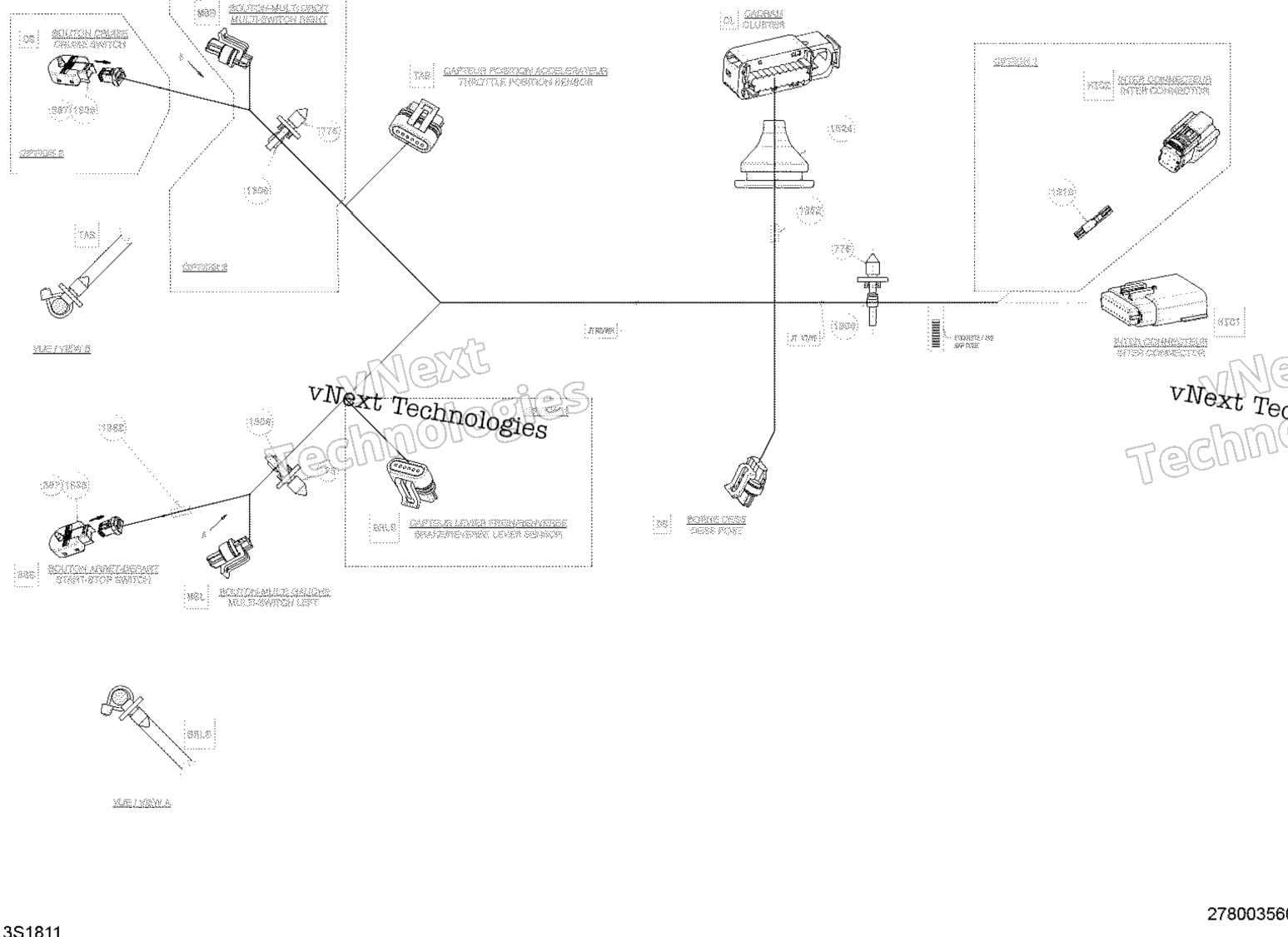 Рулевое управление Harness 278003559