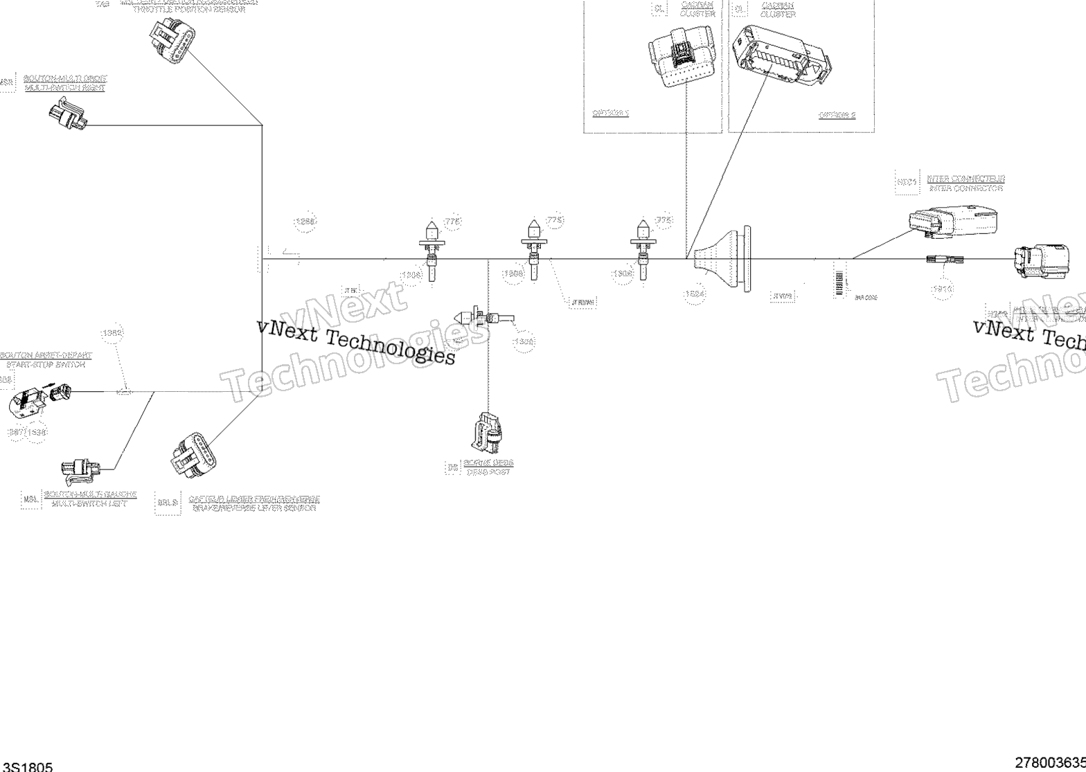 Рулевое управление Harness 278003635