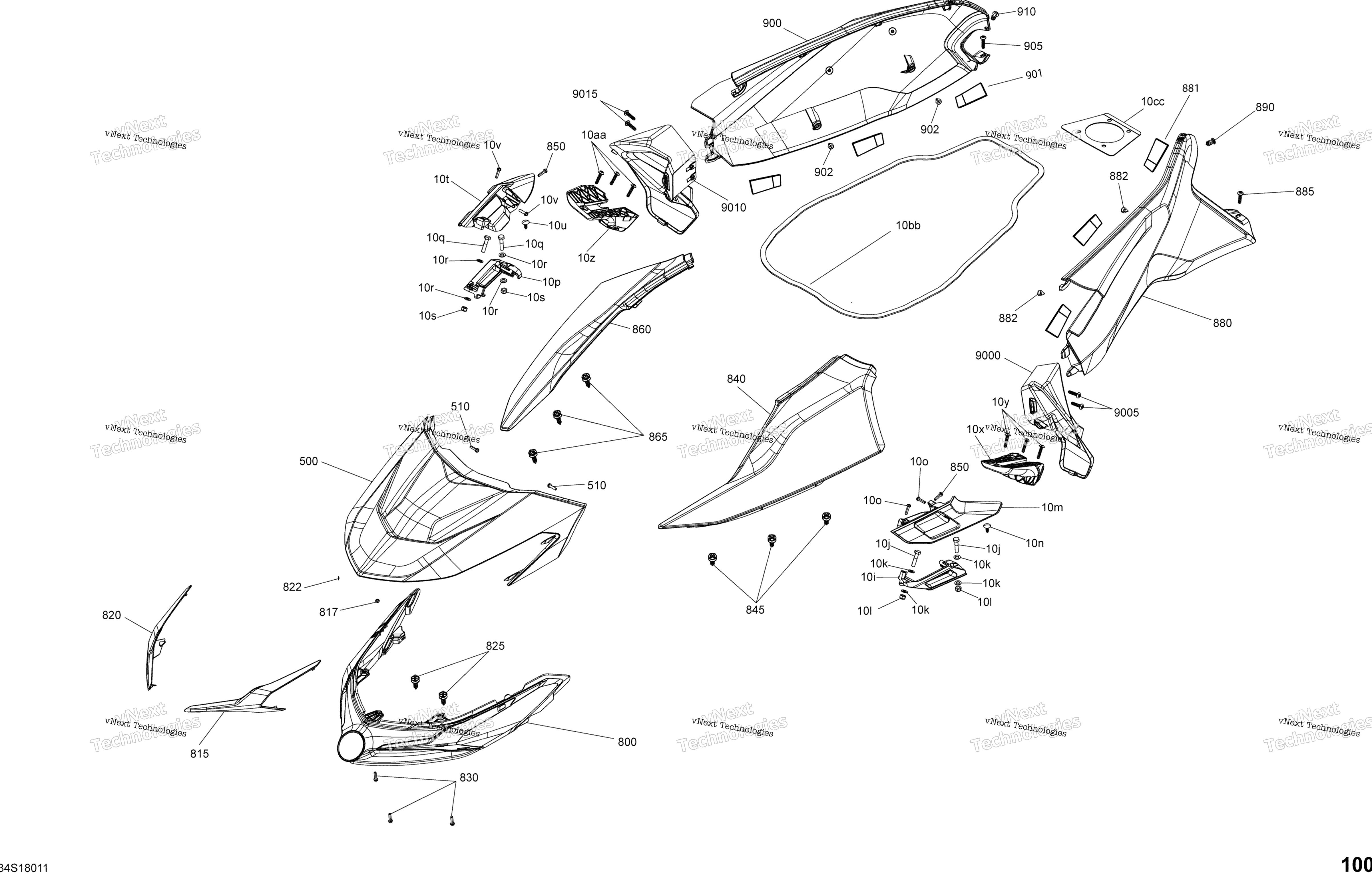 Кузов Front Part - Gtx Package Std