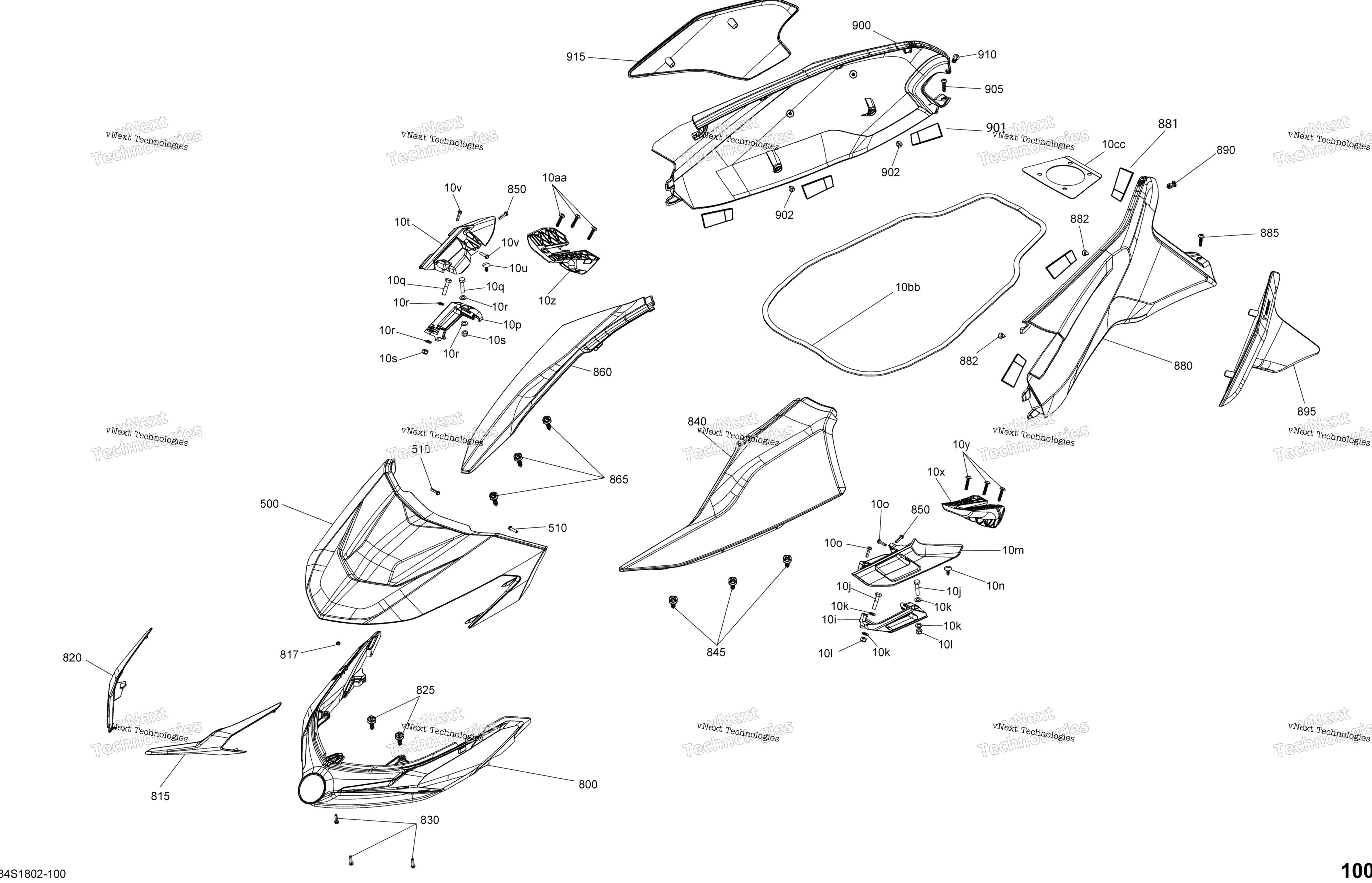 Кузов Front Part - Gtx Package Ltd