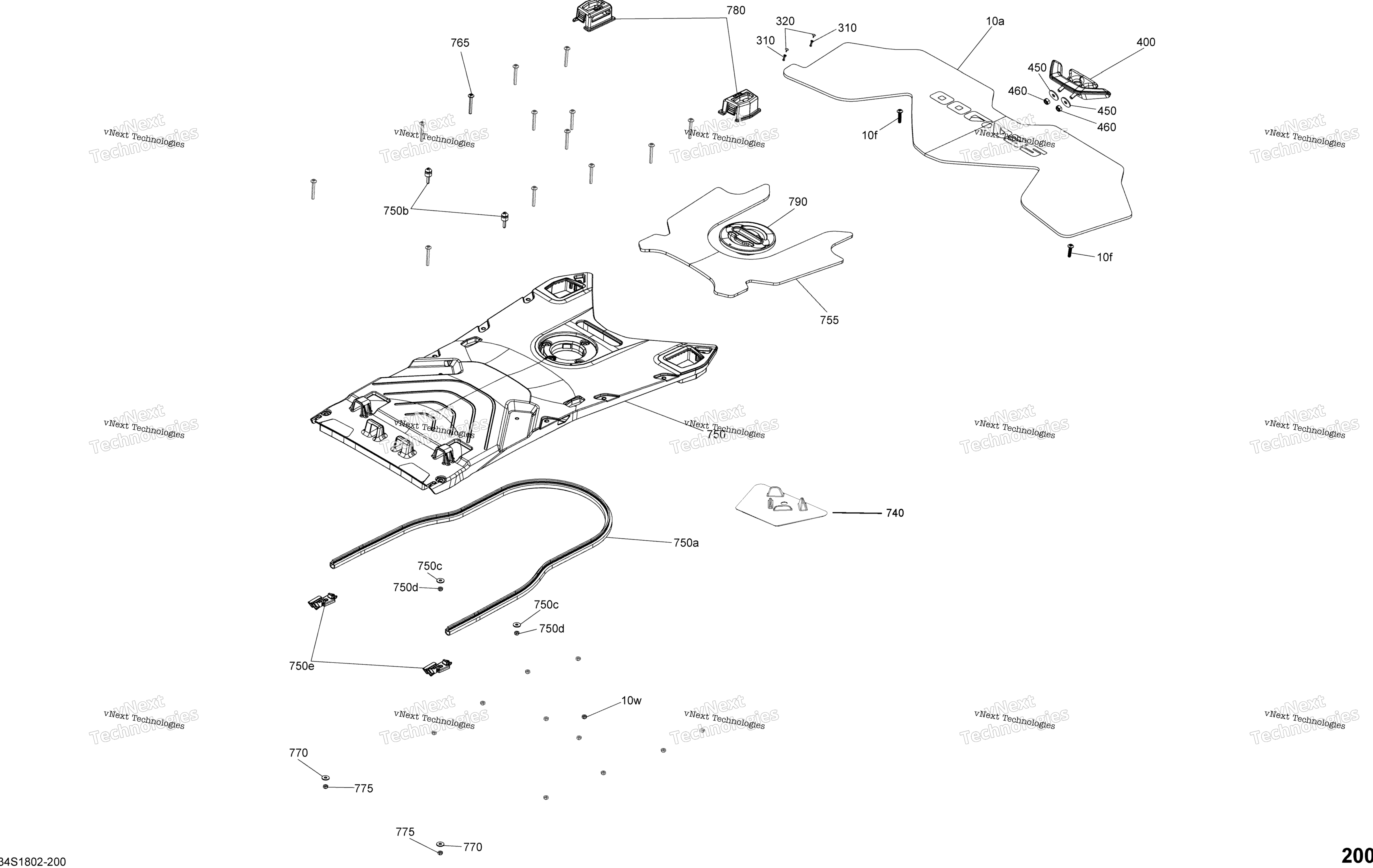 Body Rear Part - Gtx Package Ltd