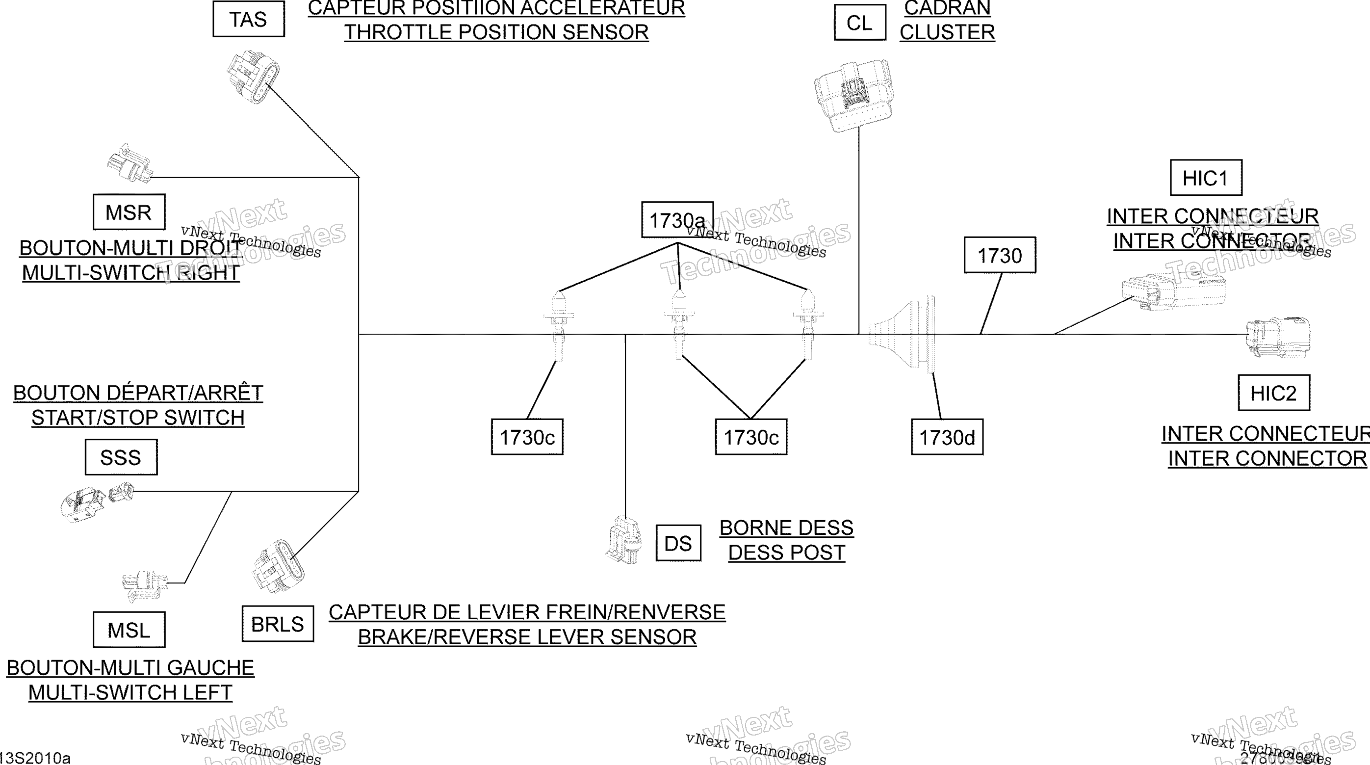 Электрооборудование Harness Steering 278003551