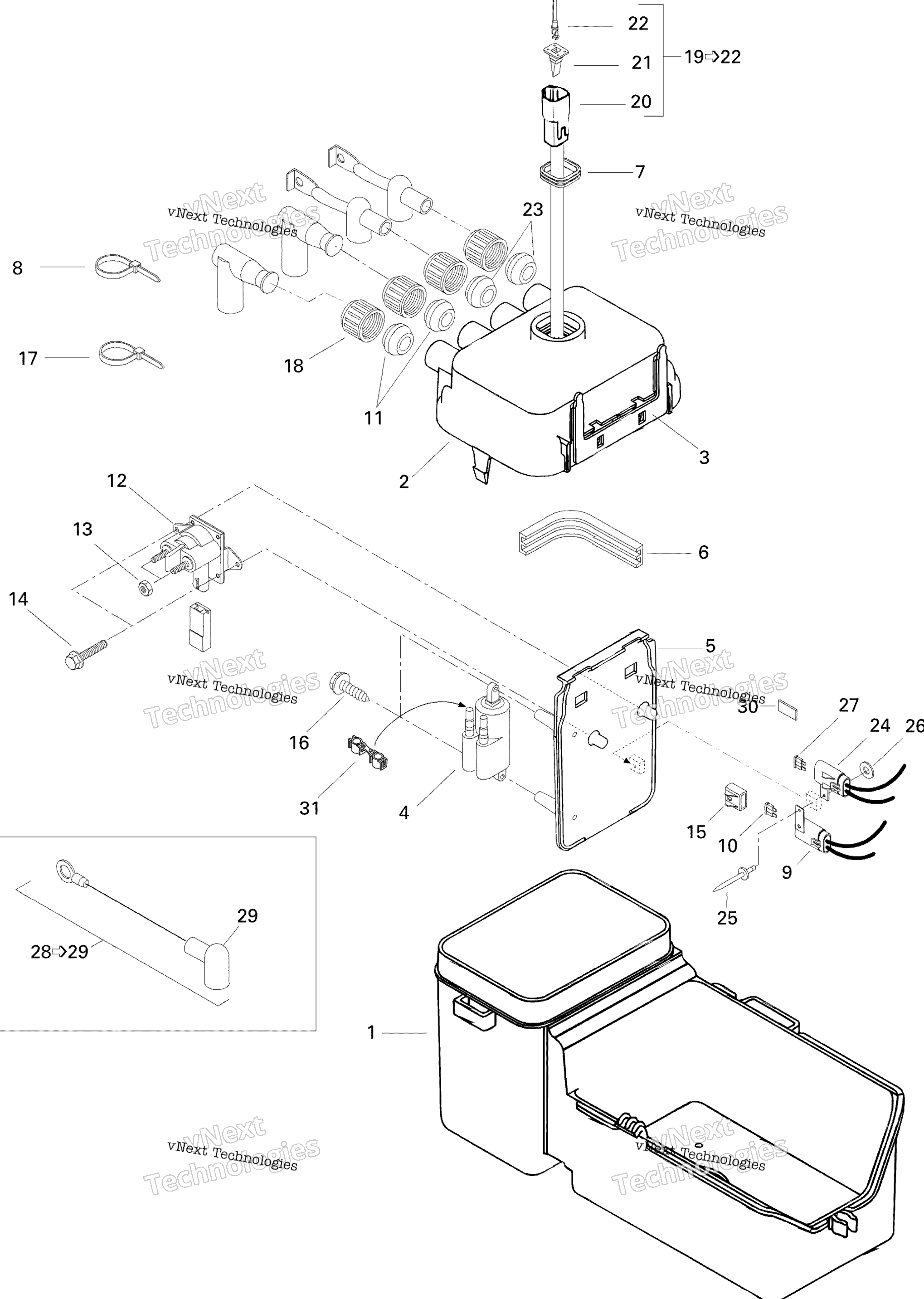 Электрооборудование Box