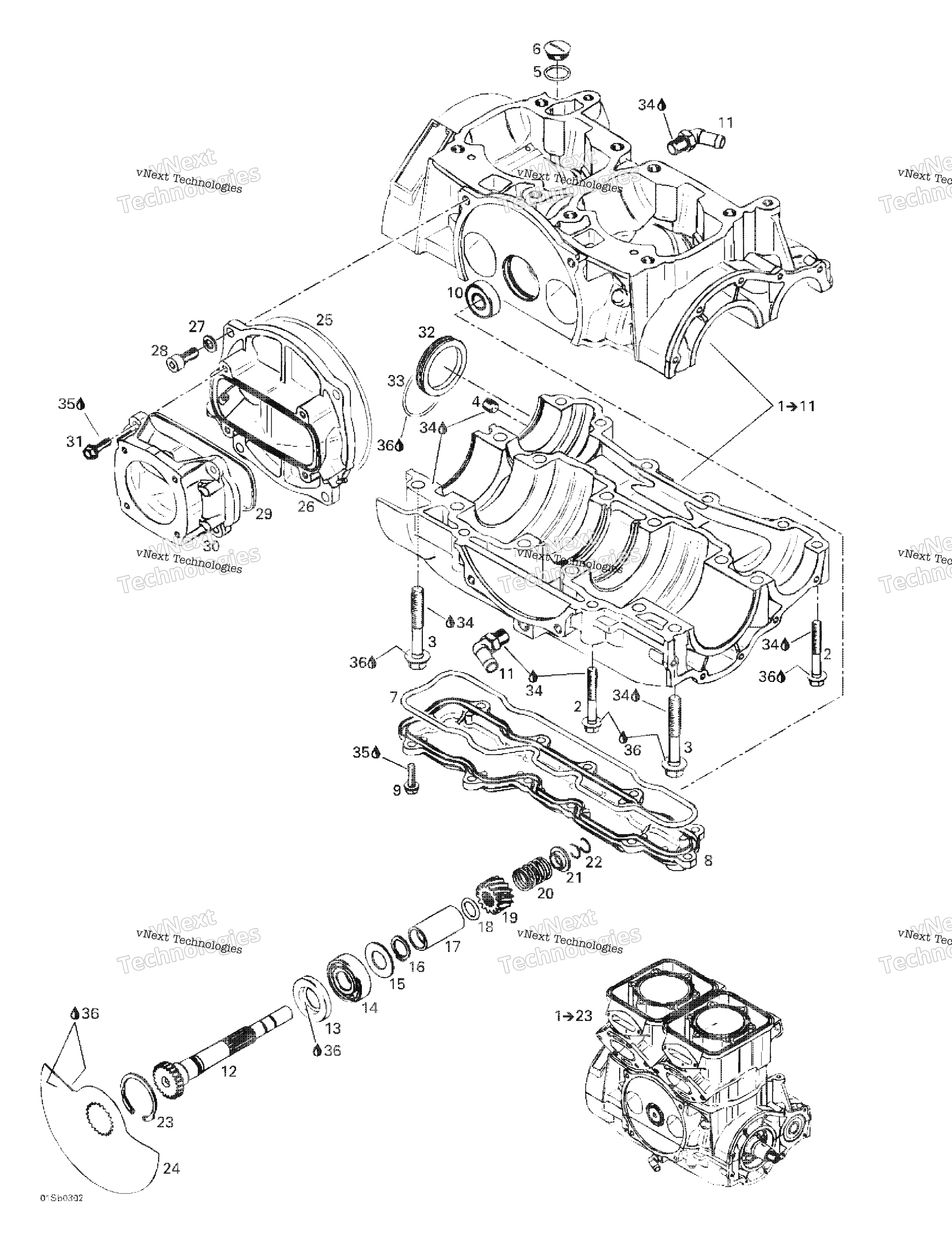 Картер And Rotary Valve