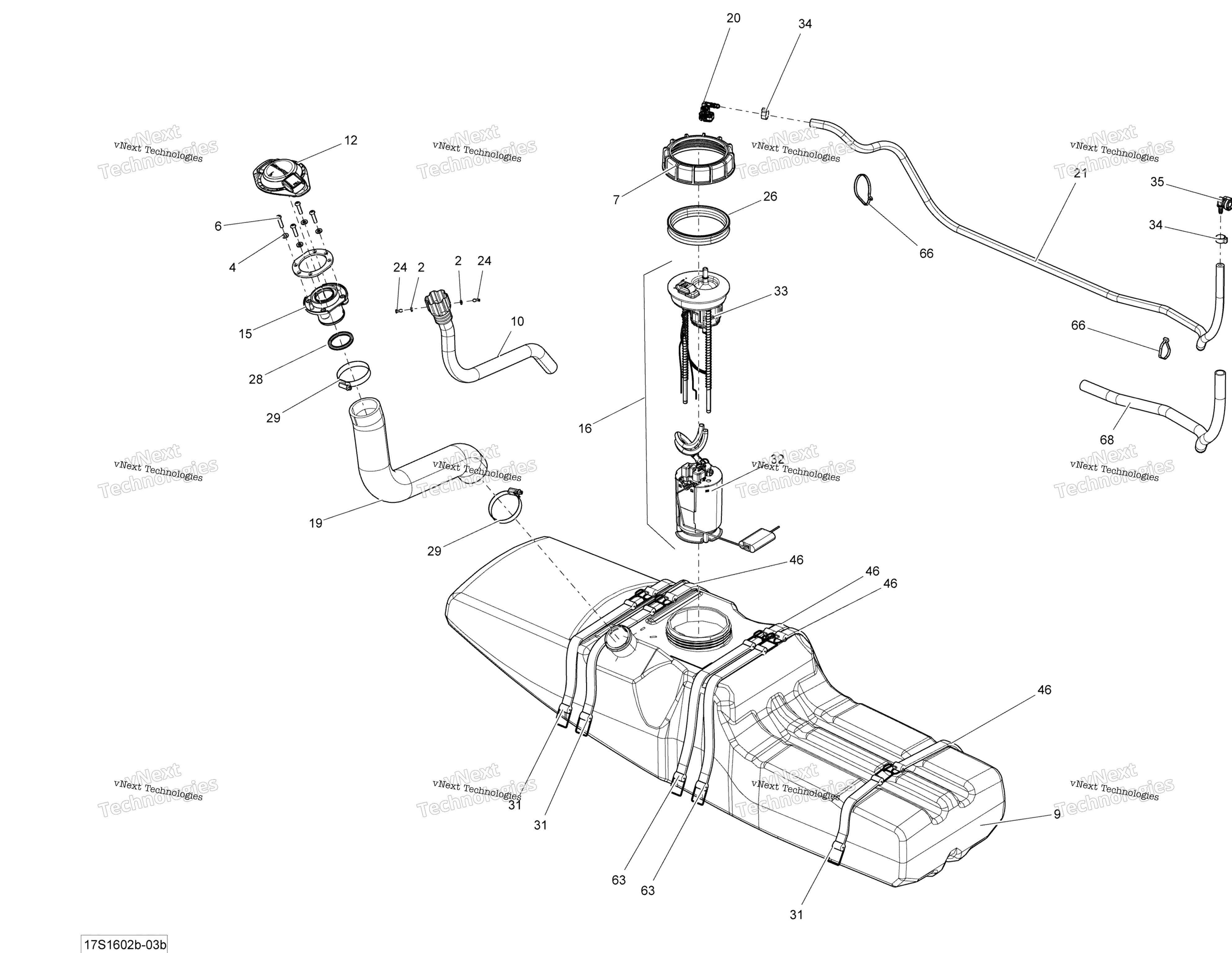 Топливная система System - With Suspension