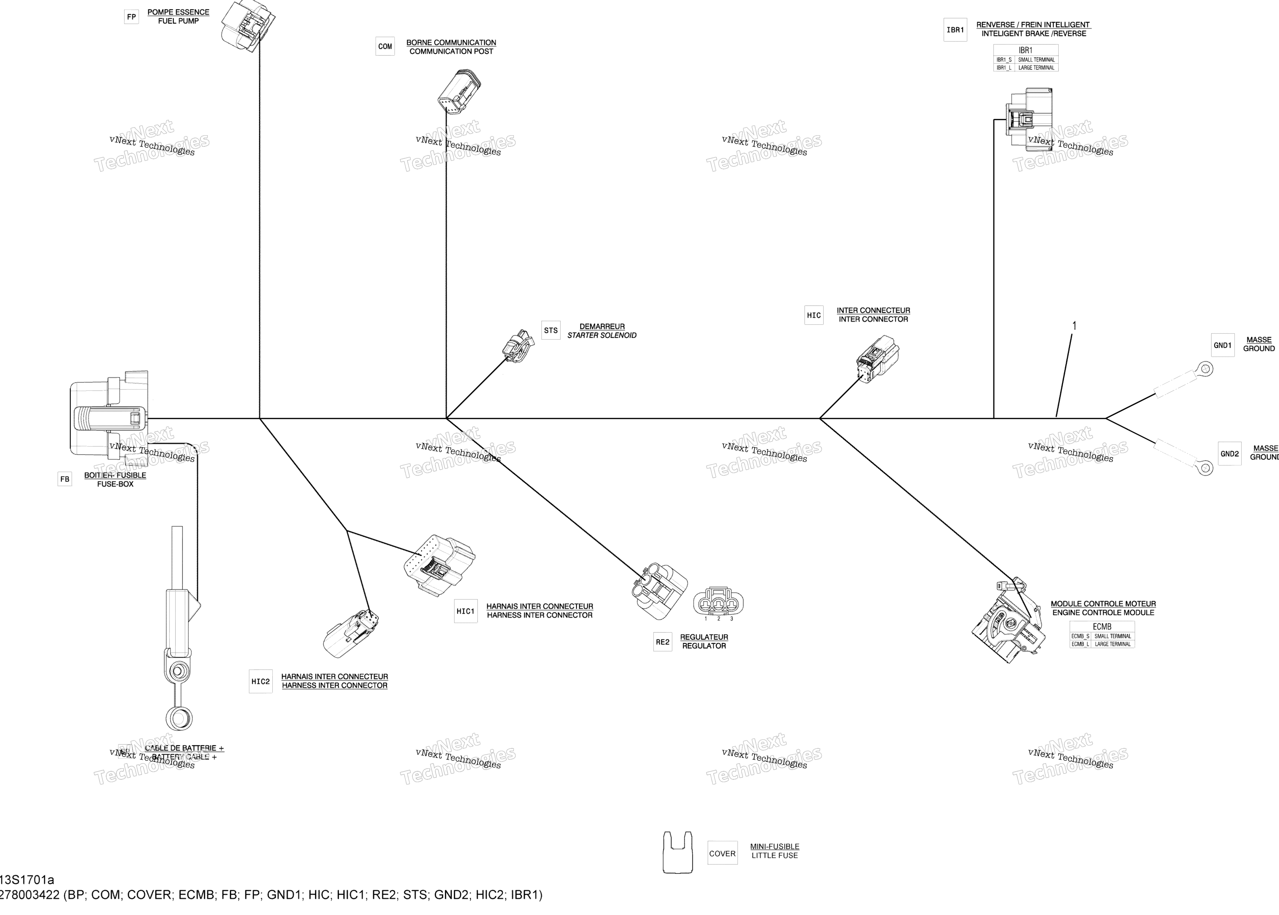 Основной Harness - 278003422 - With Ibr