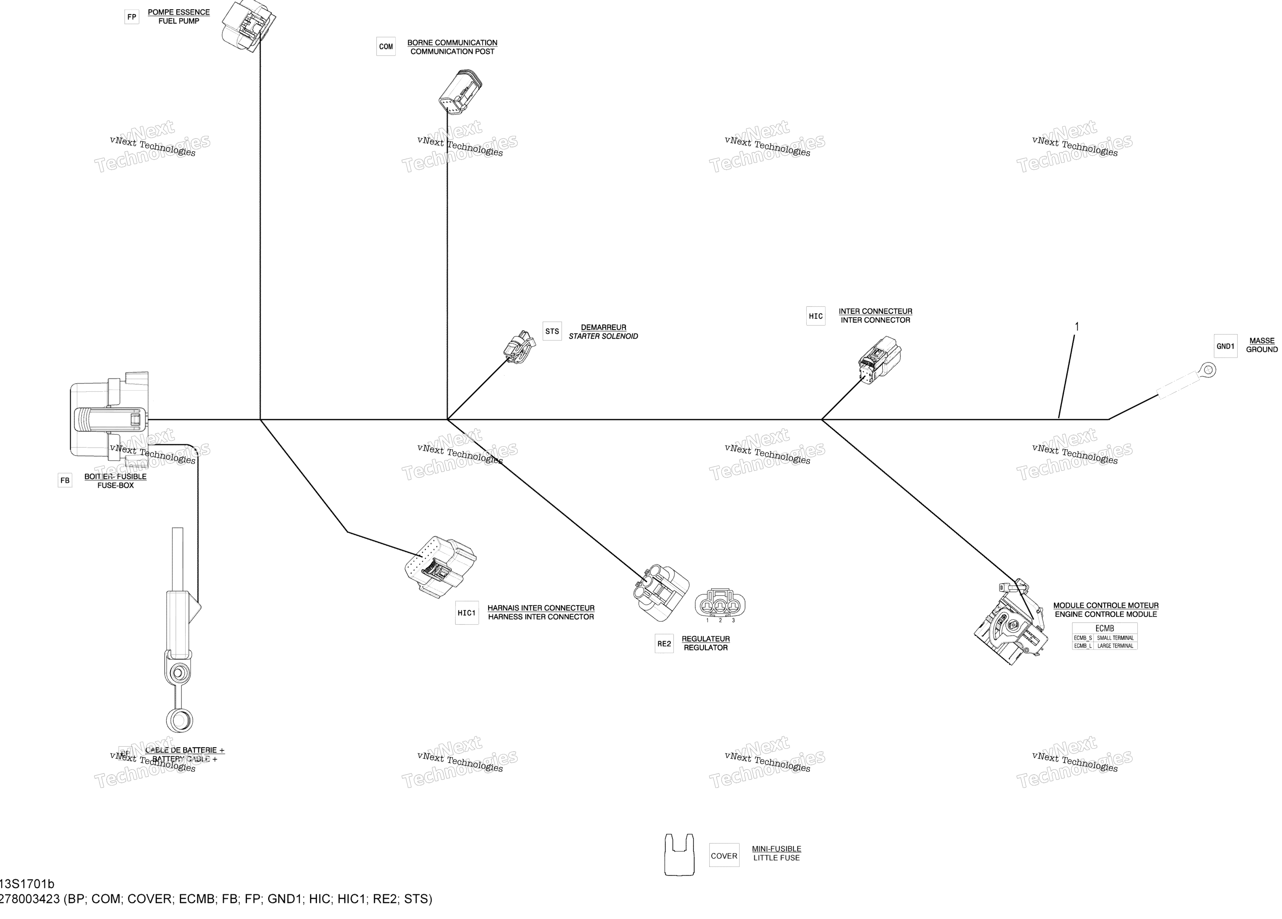Основной Harness - 278003423 - Without Ibr