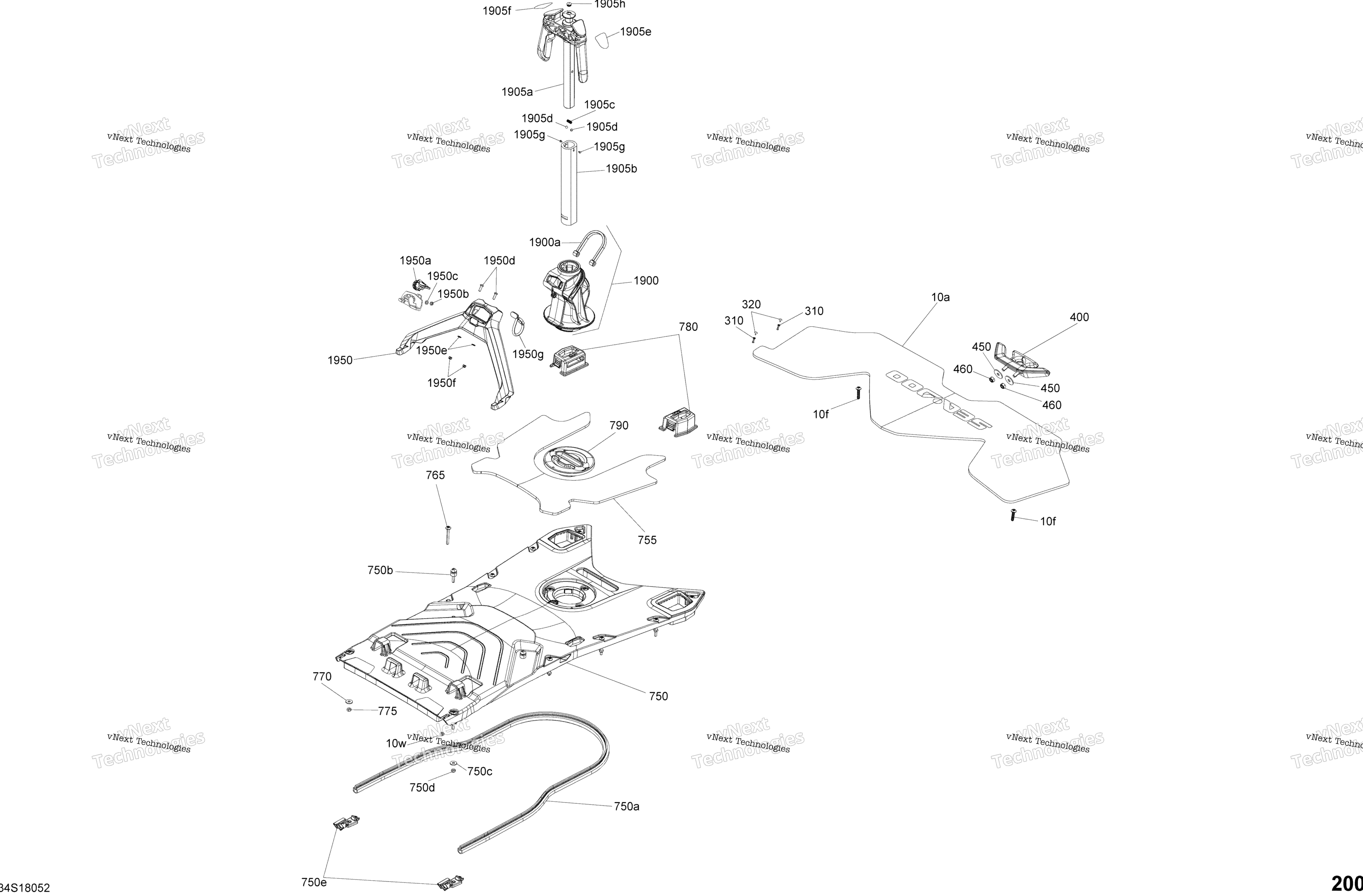 Кузов Rear Part - Wake Package Pro