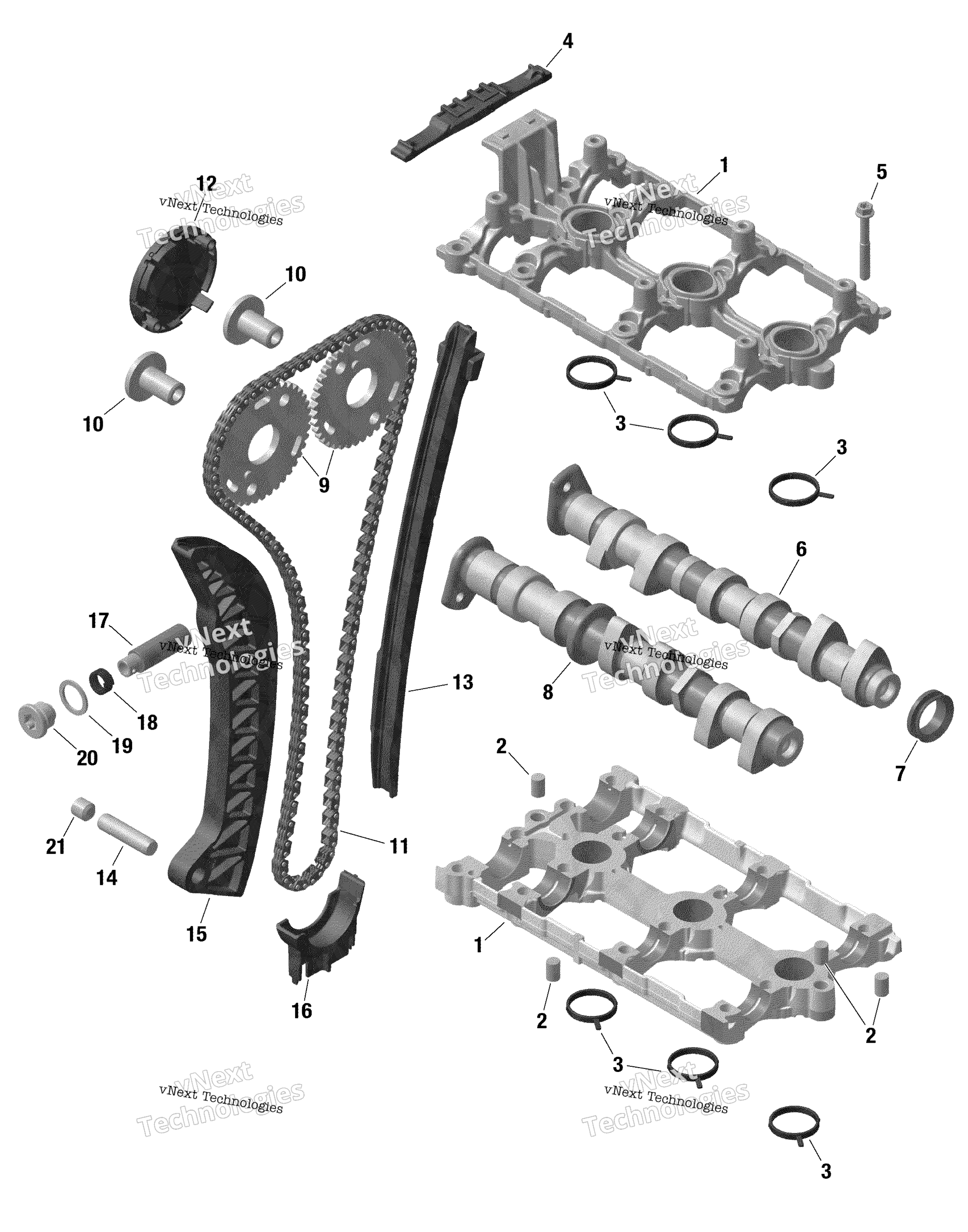 Rotax - Valve Train / Built From Nov 6 2020