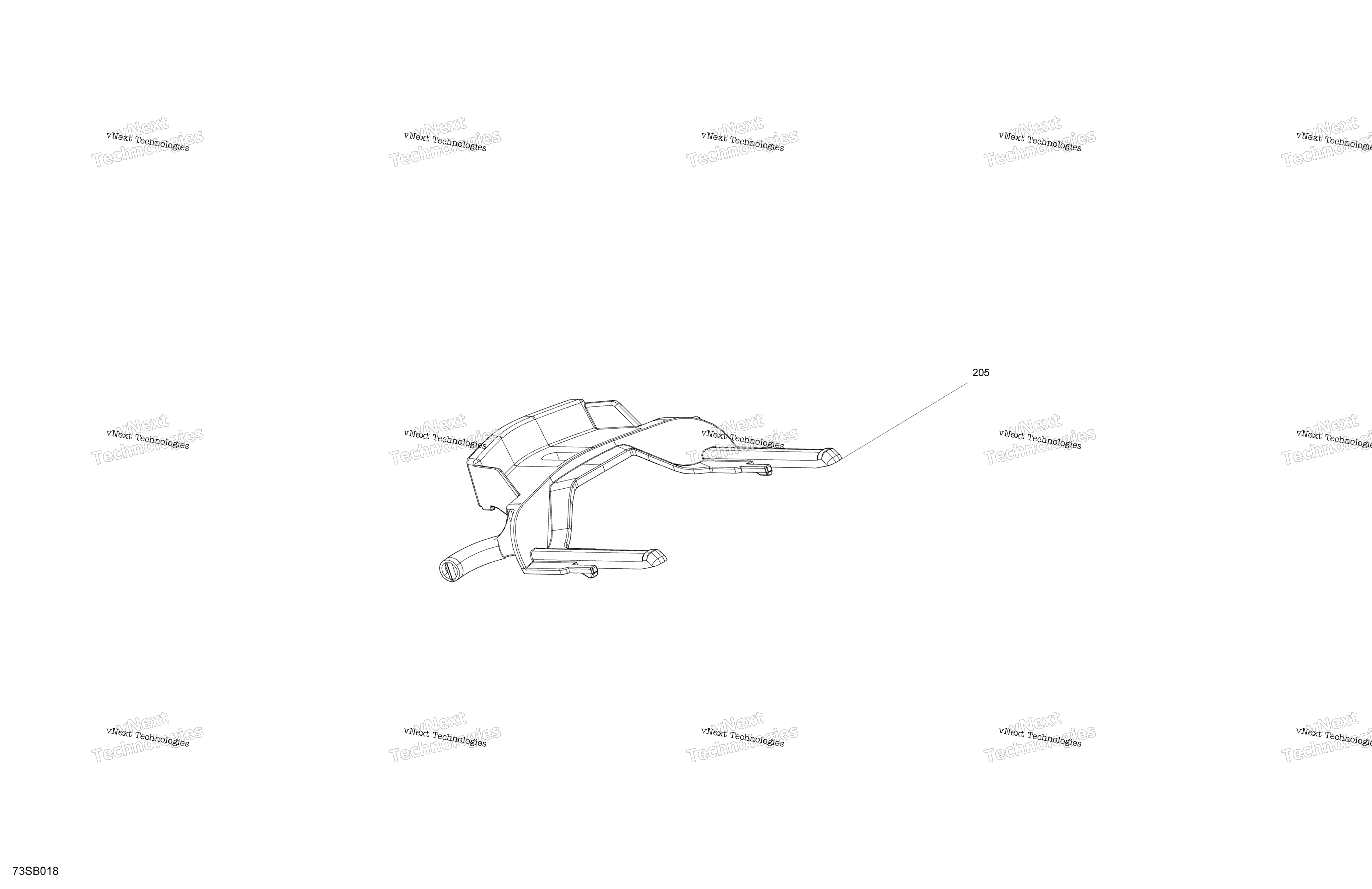 кузов передний крышка Without аудио System