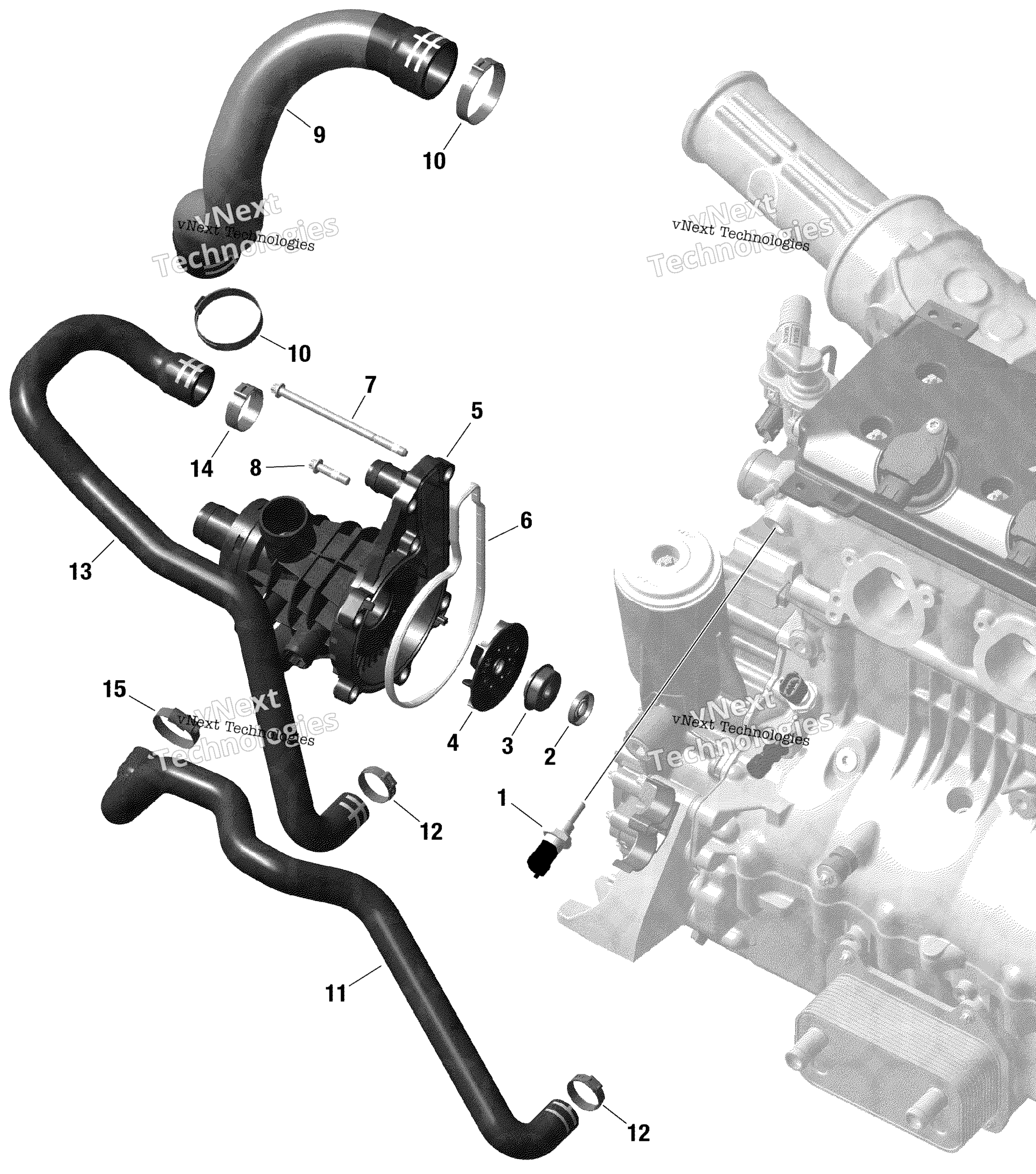 Rotax двигатель охлаждение