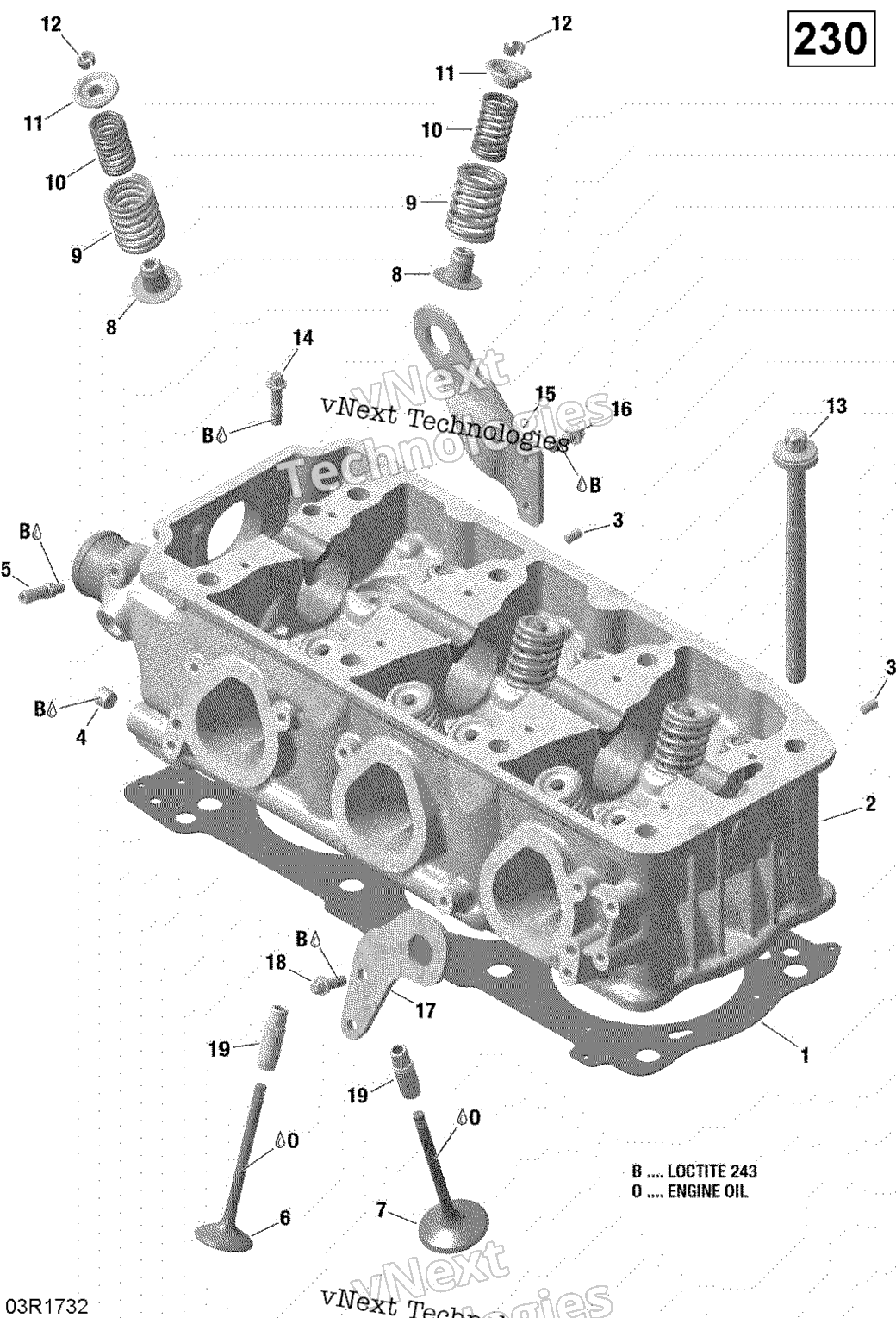 Цилиндр Head - 230