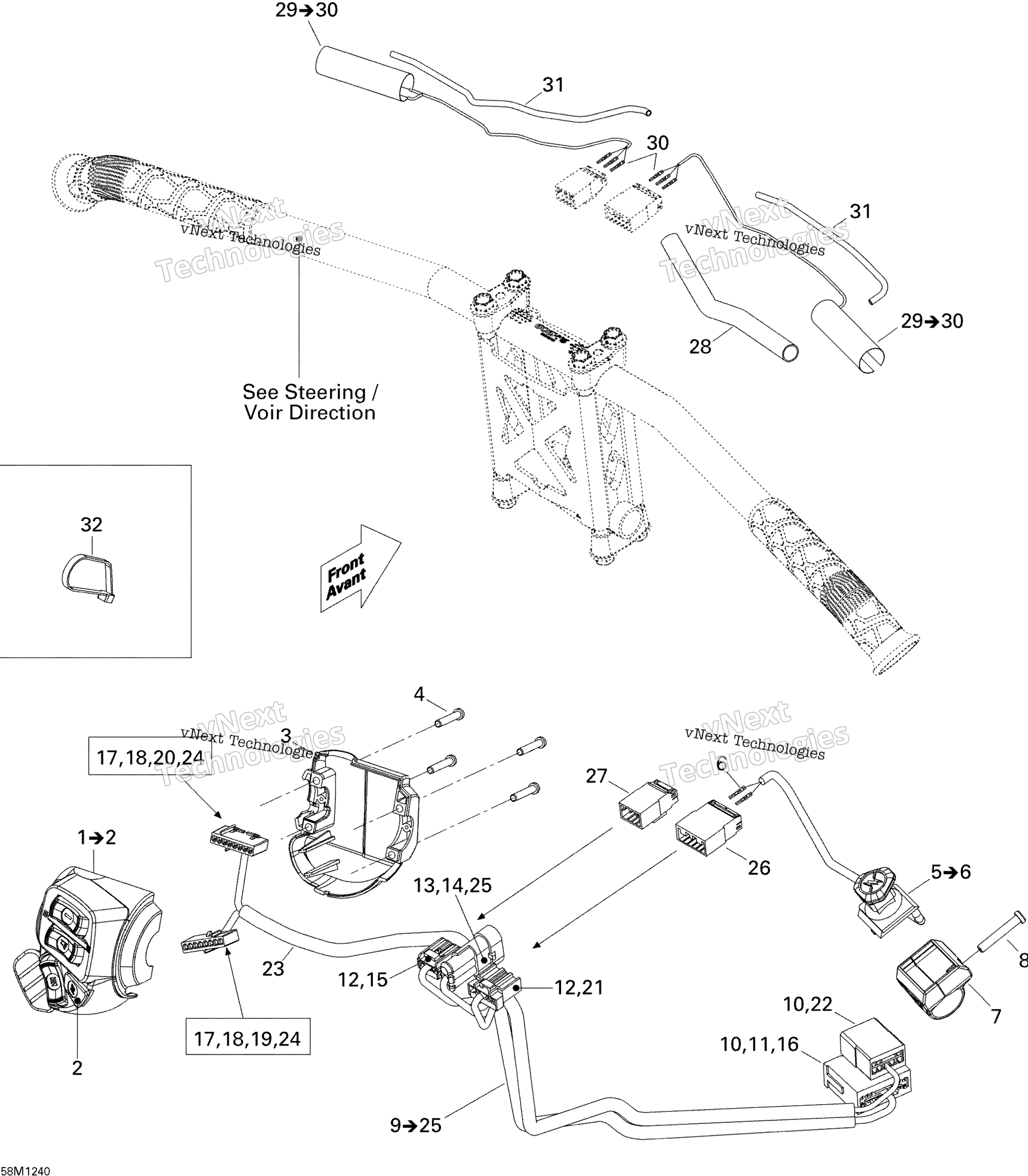Электрооборудование Accessories, Steering