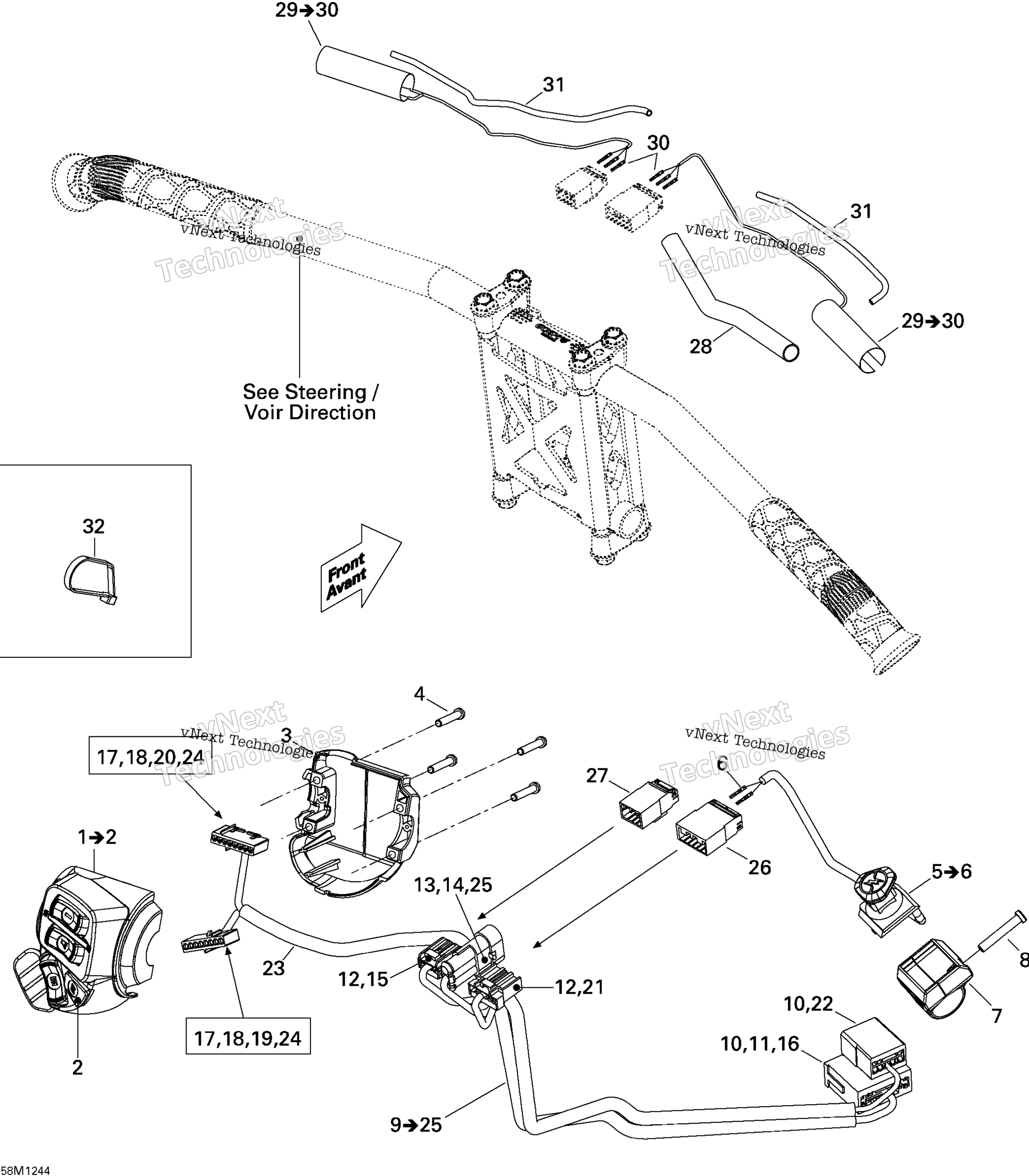 Электрооборудование Accessories, Steering