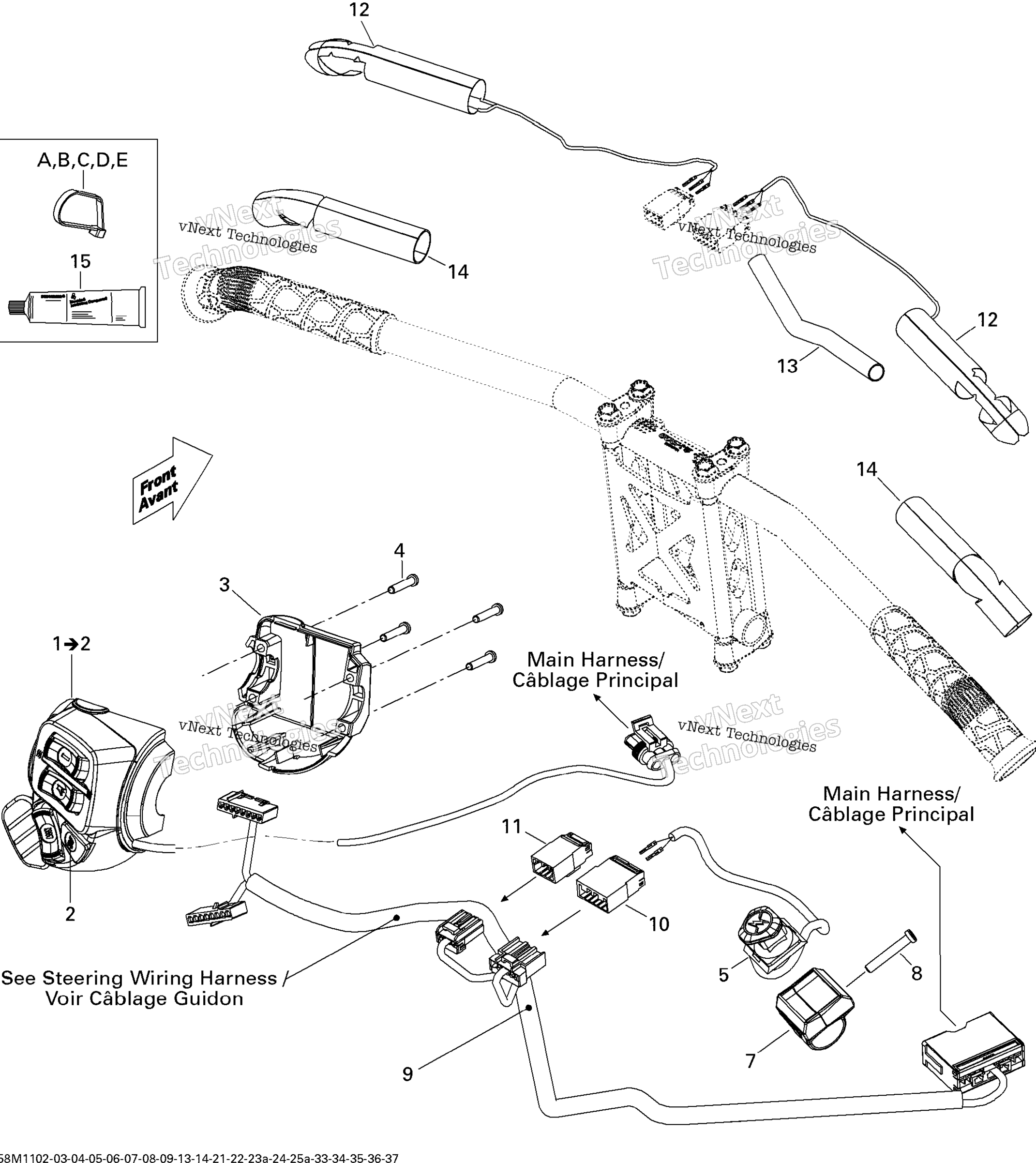 Электрооборудование Accessories, Steering Le