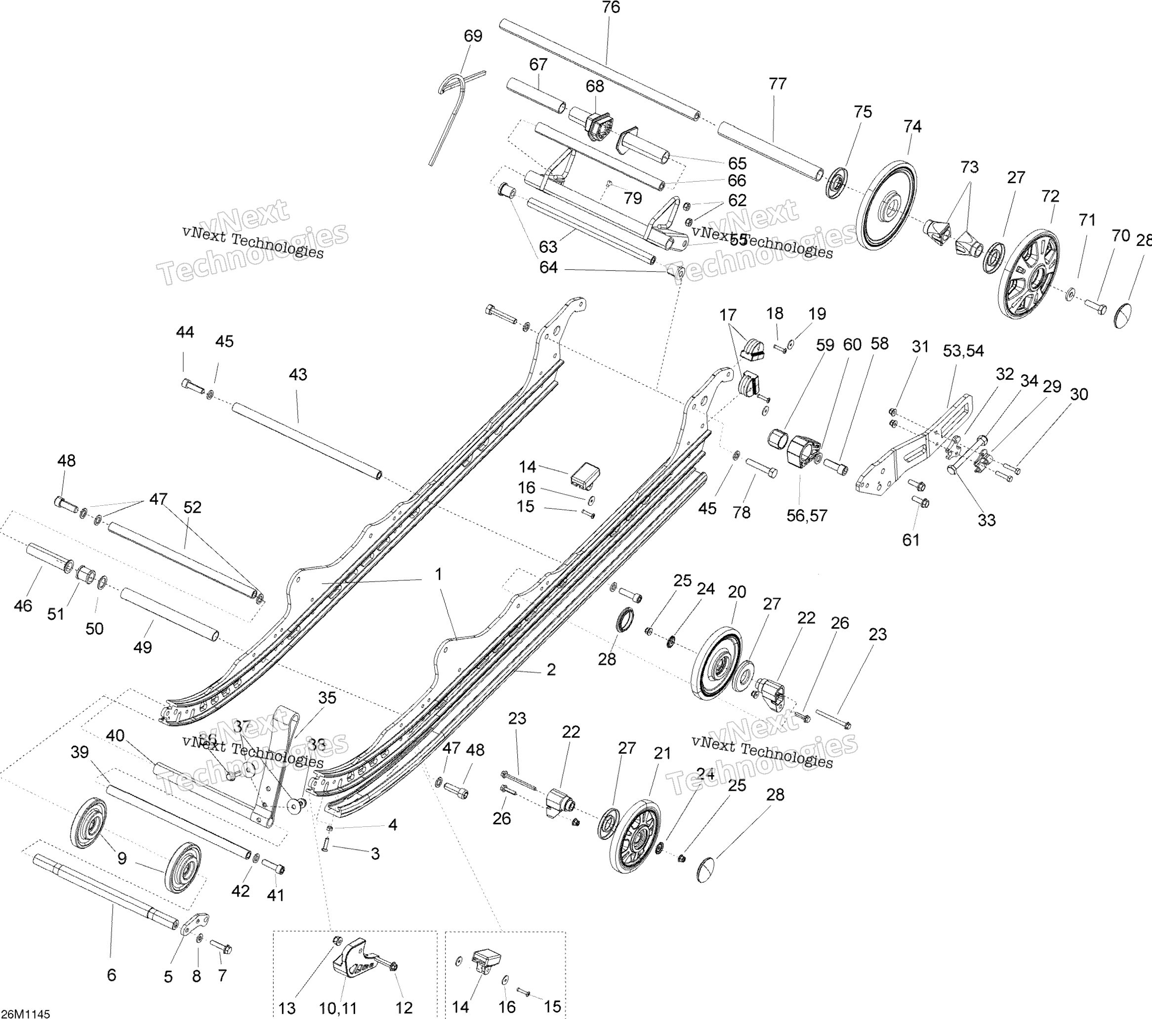 Задняя подвеска