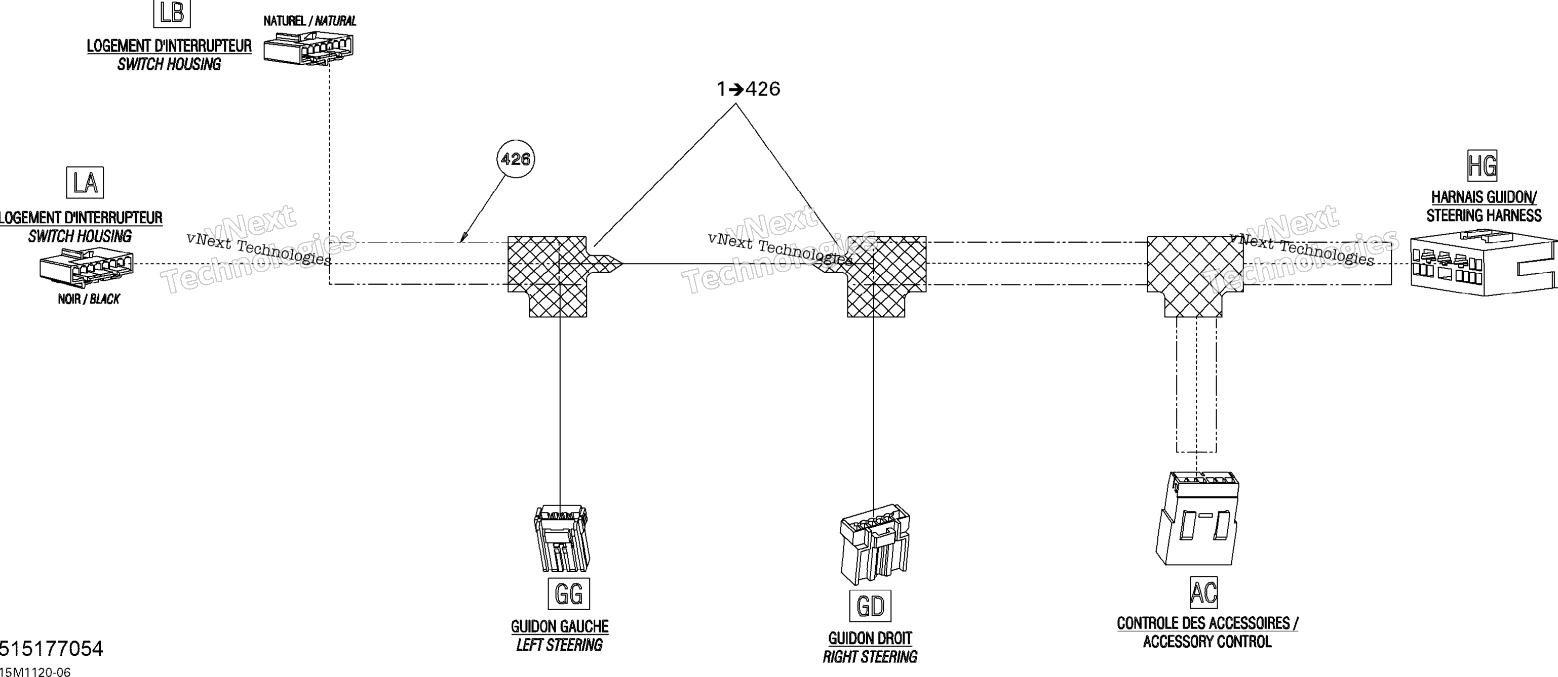 Рулевое управление Wiring Harness
