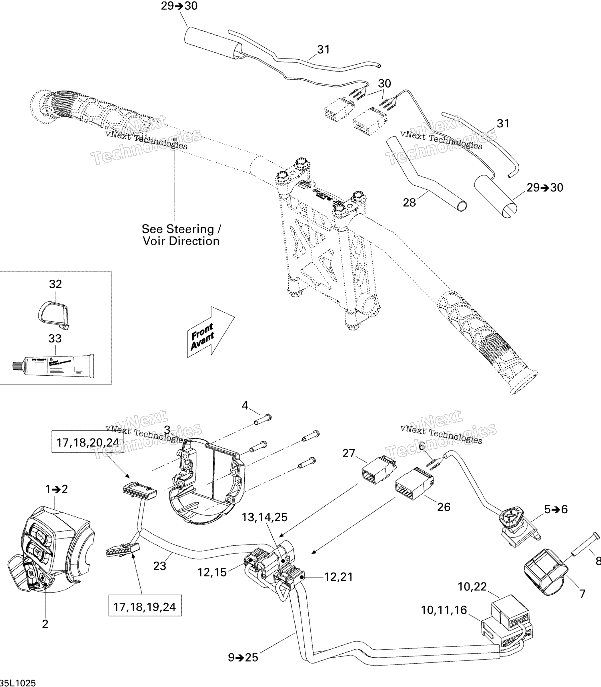 Электрооборудование Accessories, Steering