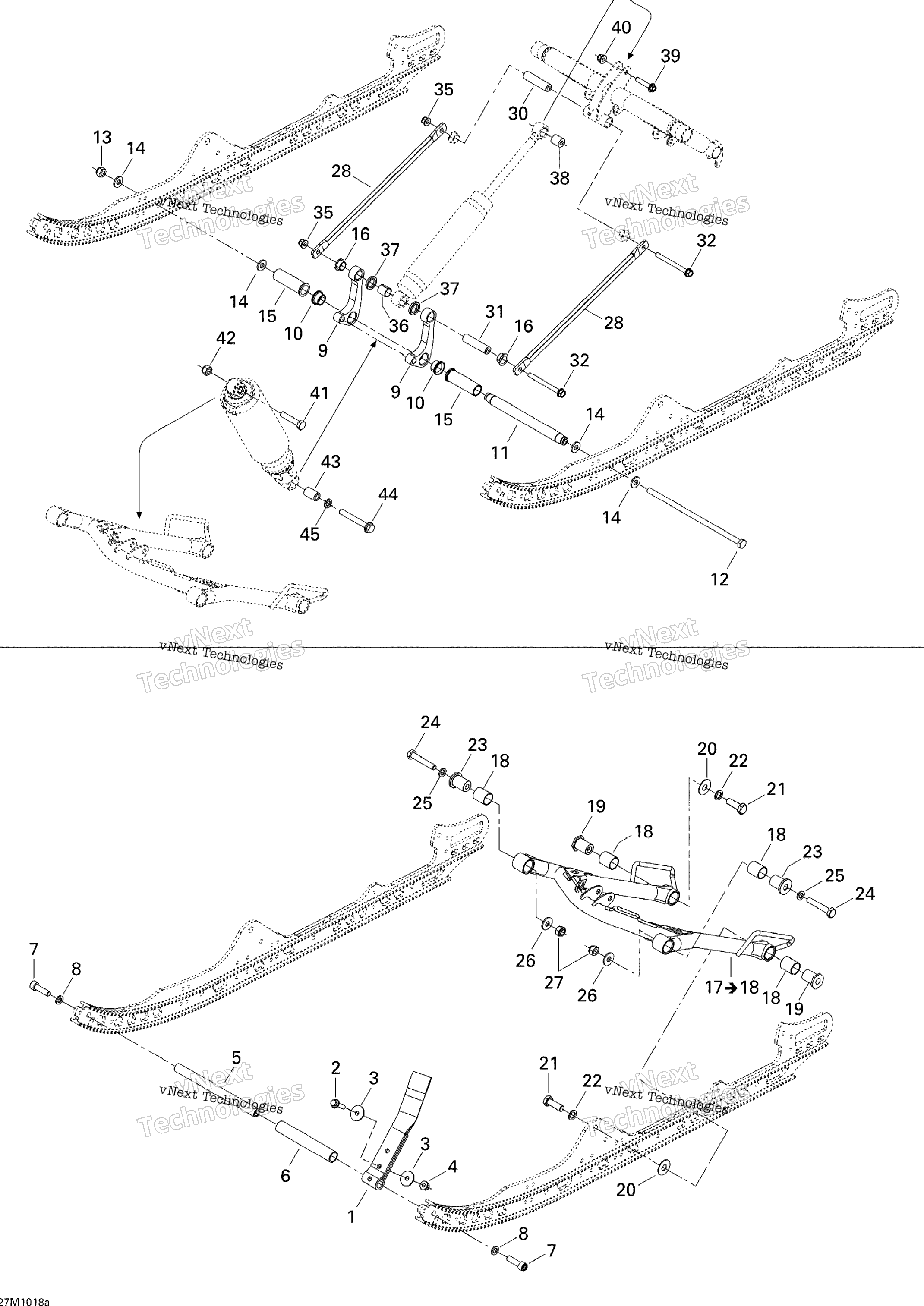 Передняя часть Arm 1, Le