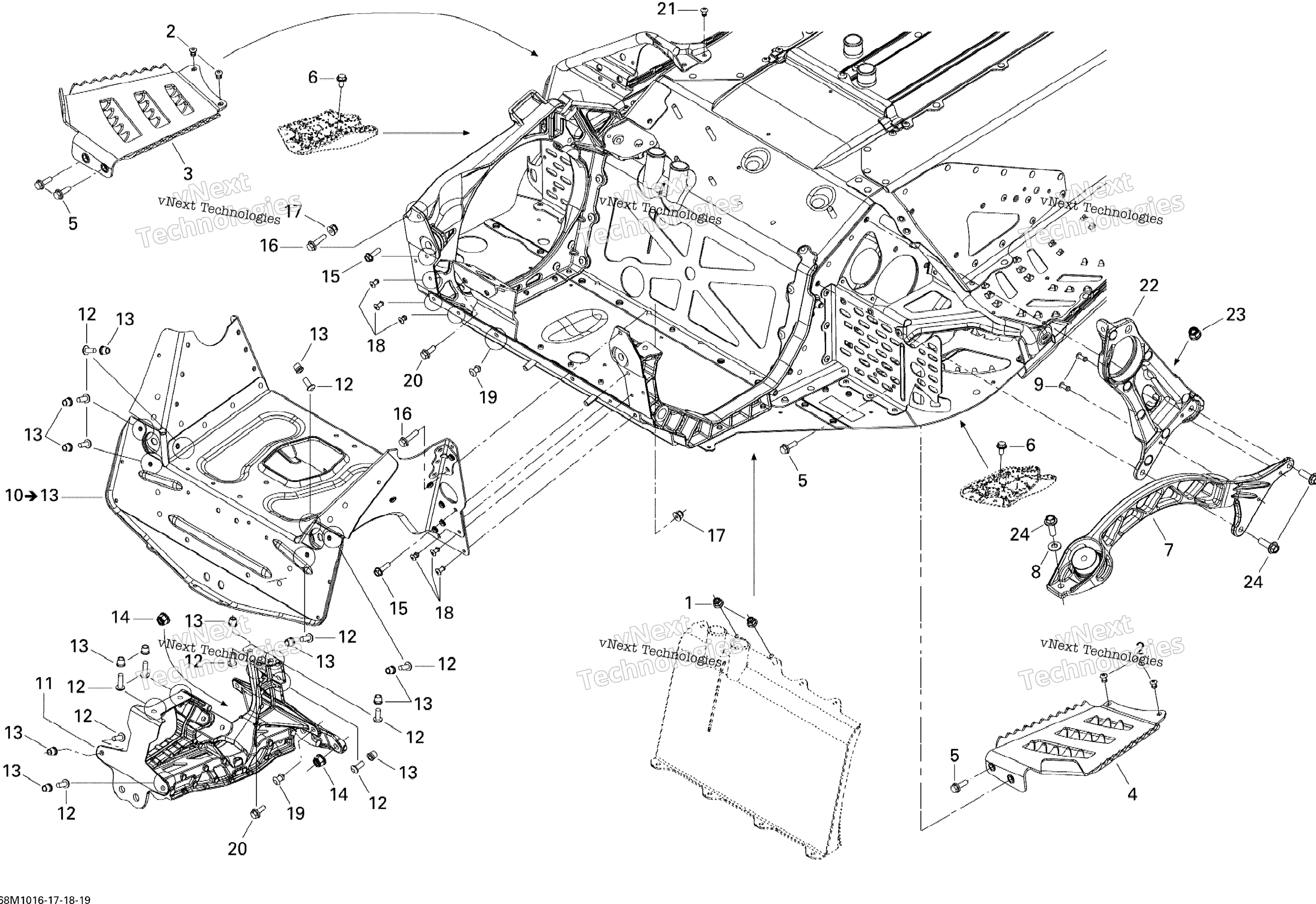 Рама And Suspension Module Gsx Le