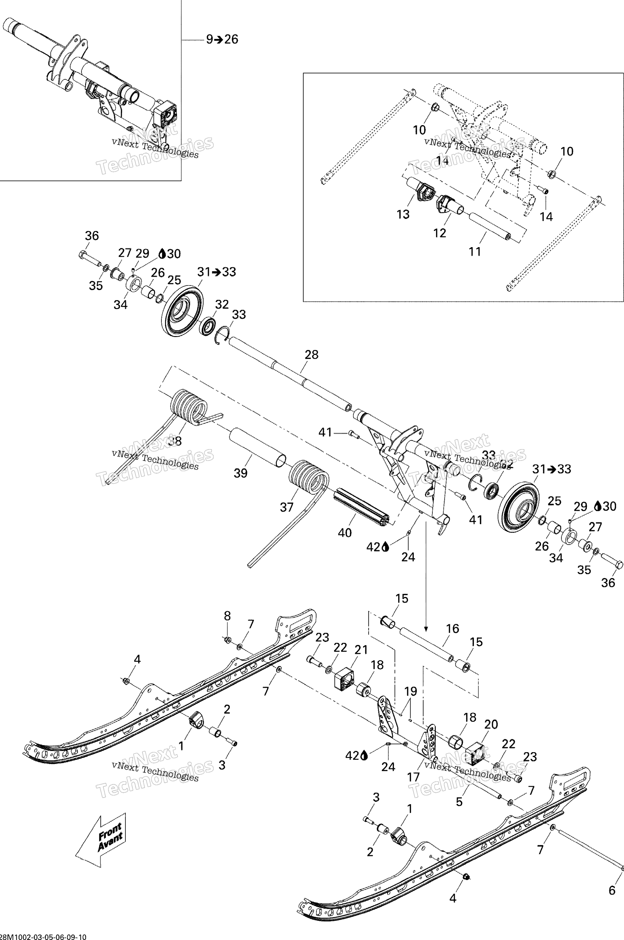 Задняя часть Arm 600Ho Etec