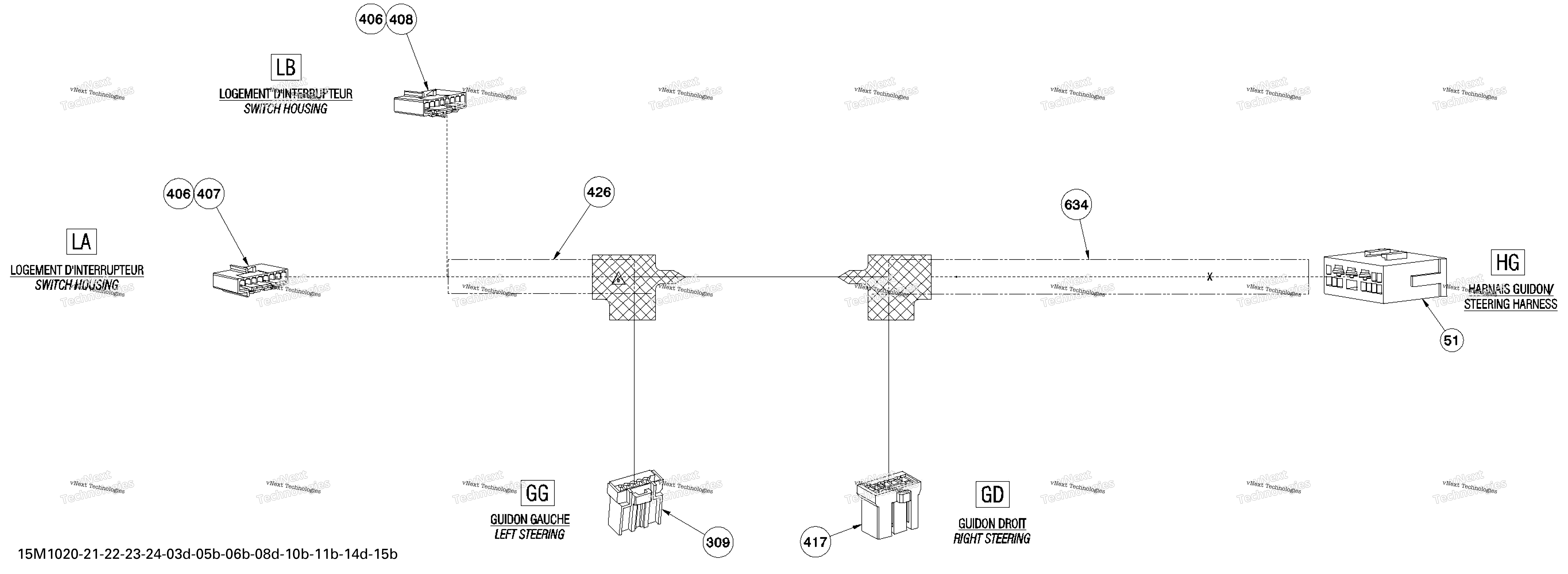 Рулевое управление Wiring Harness Sport Lt