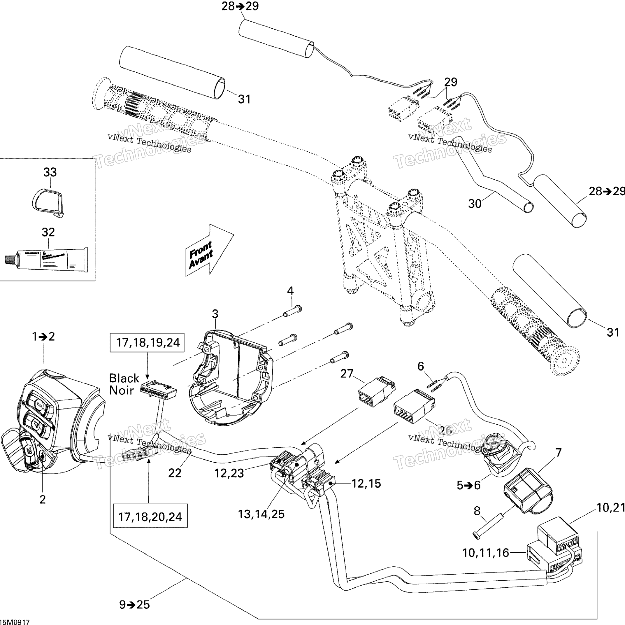 Рулевое управление Wiring Harness