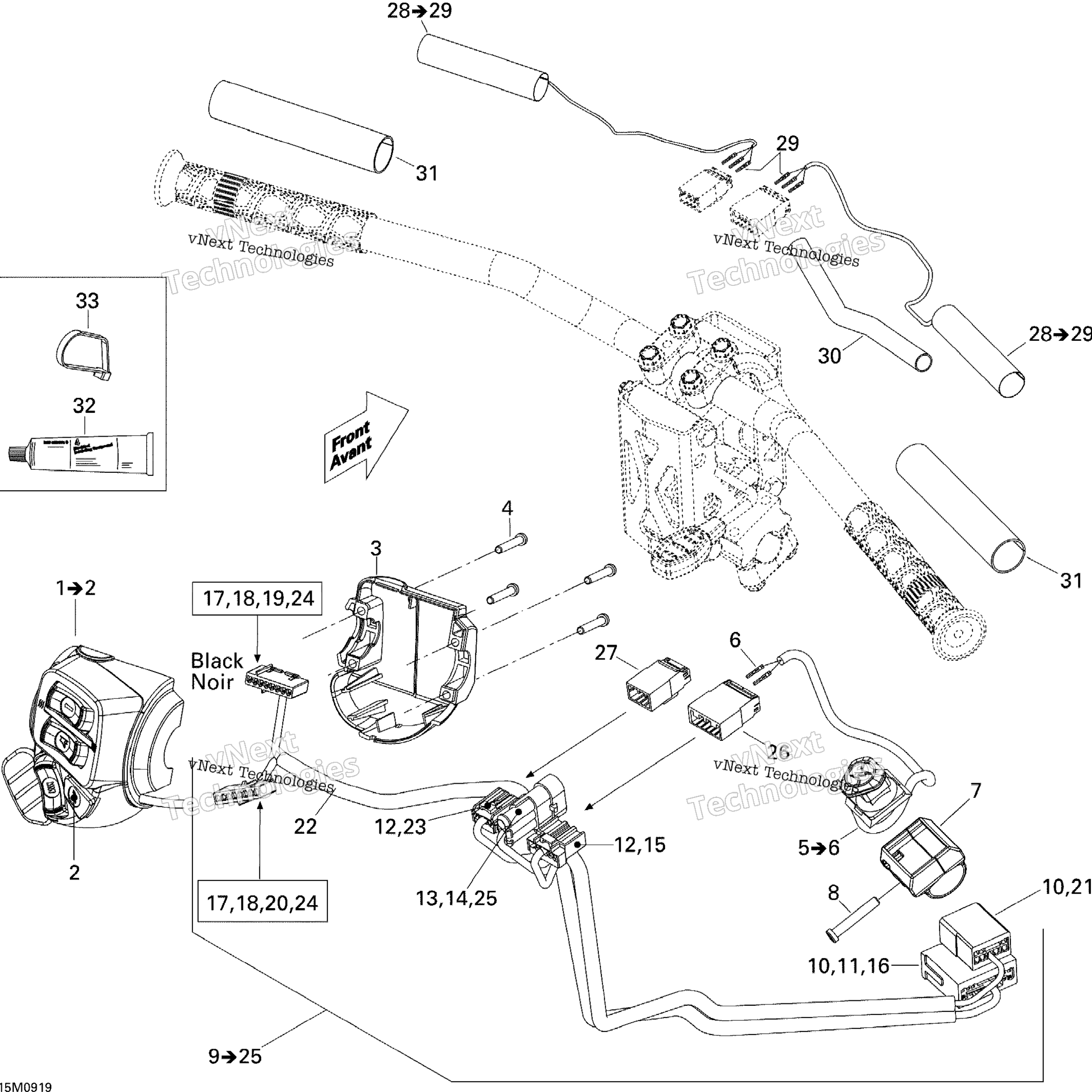 Рулевое управление Wiring Harness