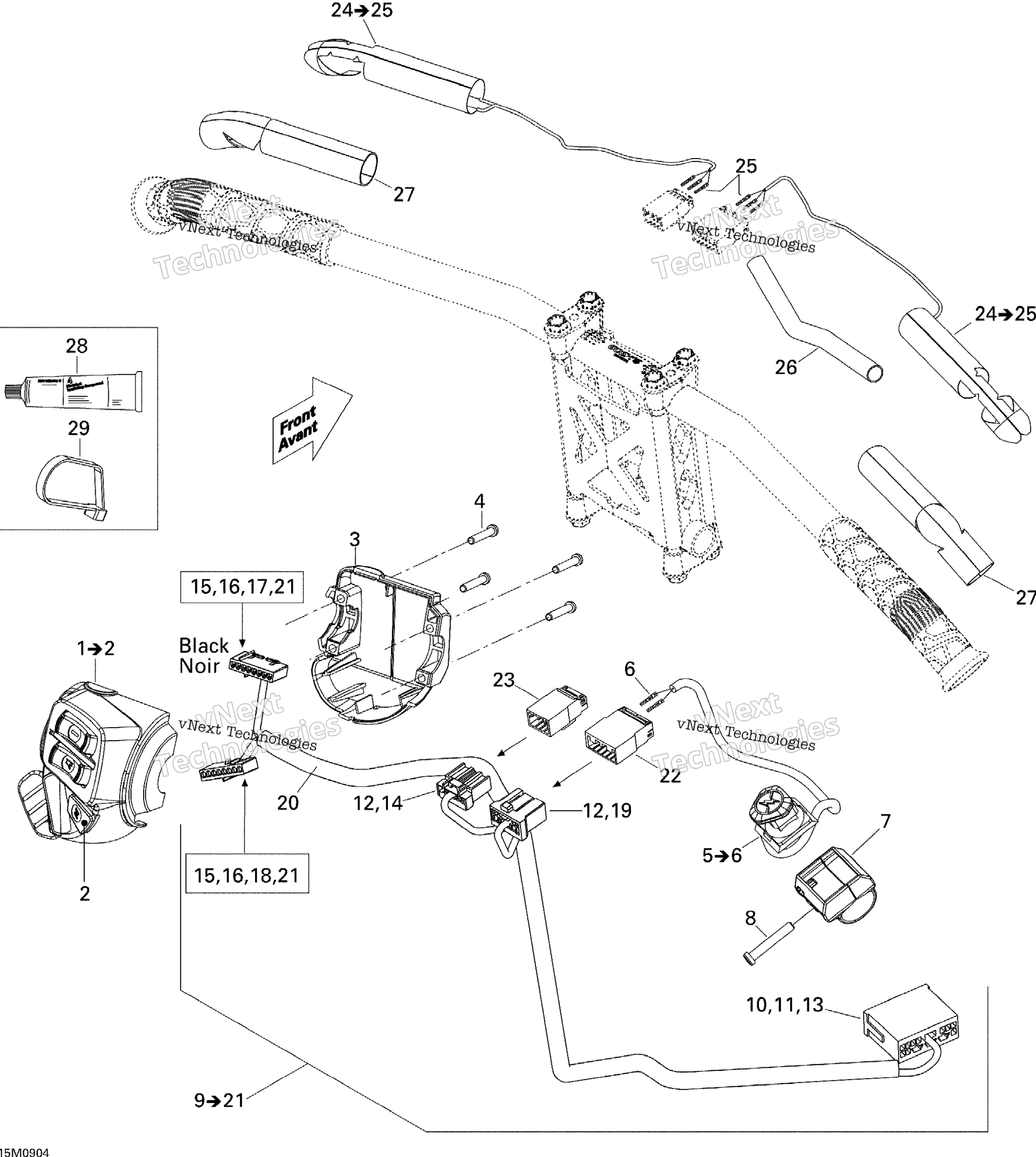Рулевое управление Wiring Harness