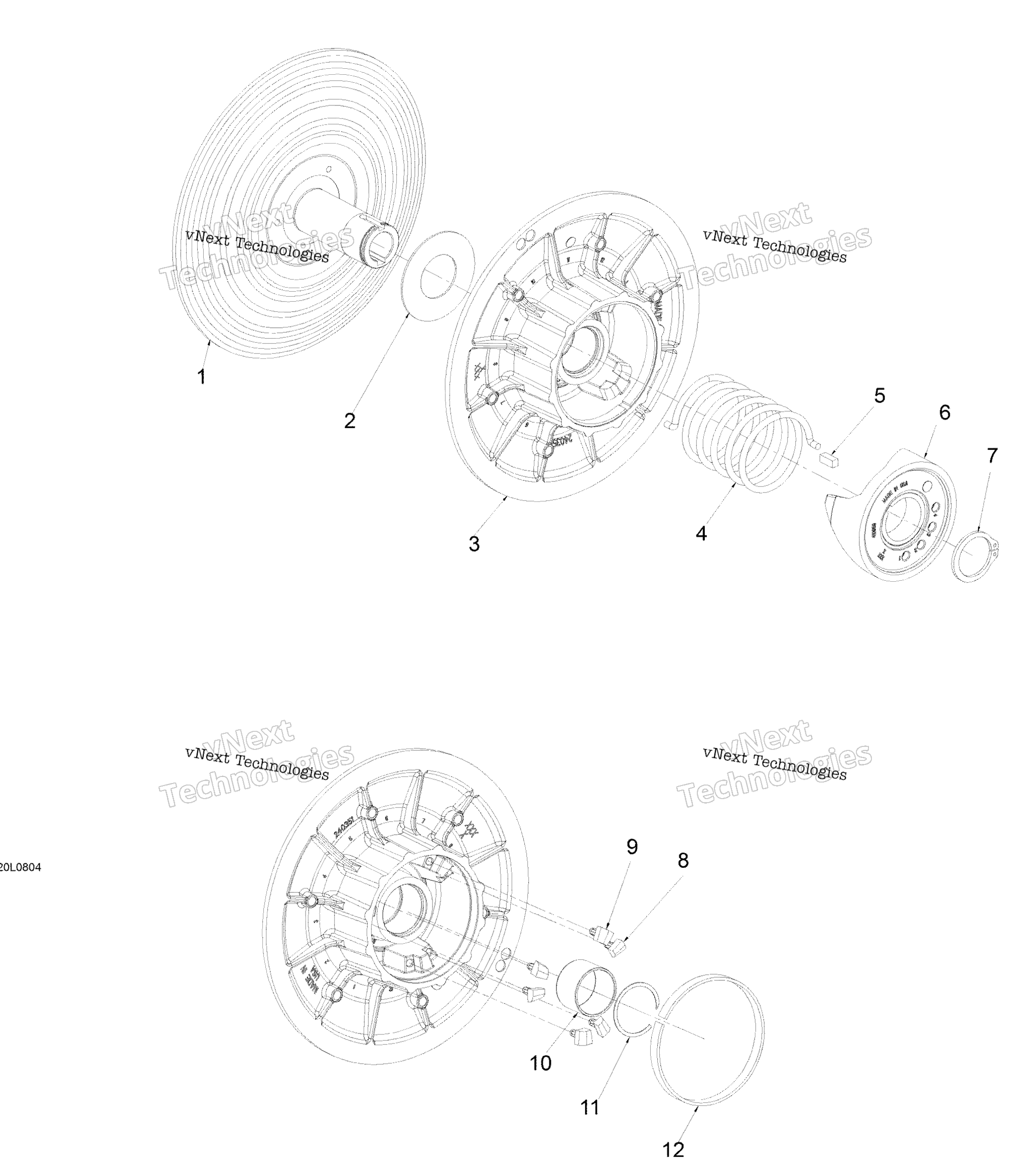 Ведомый Pulley
