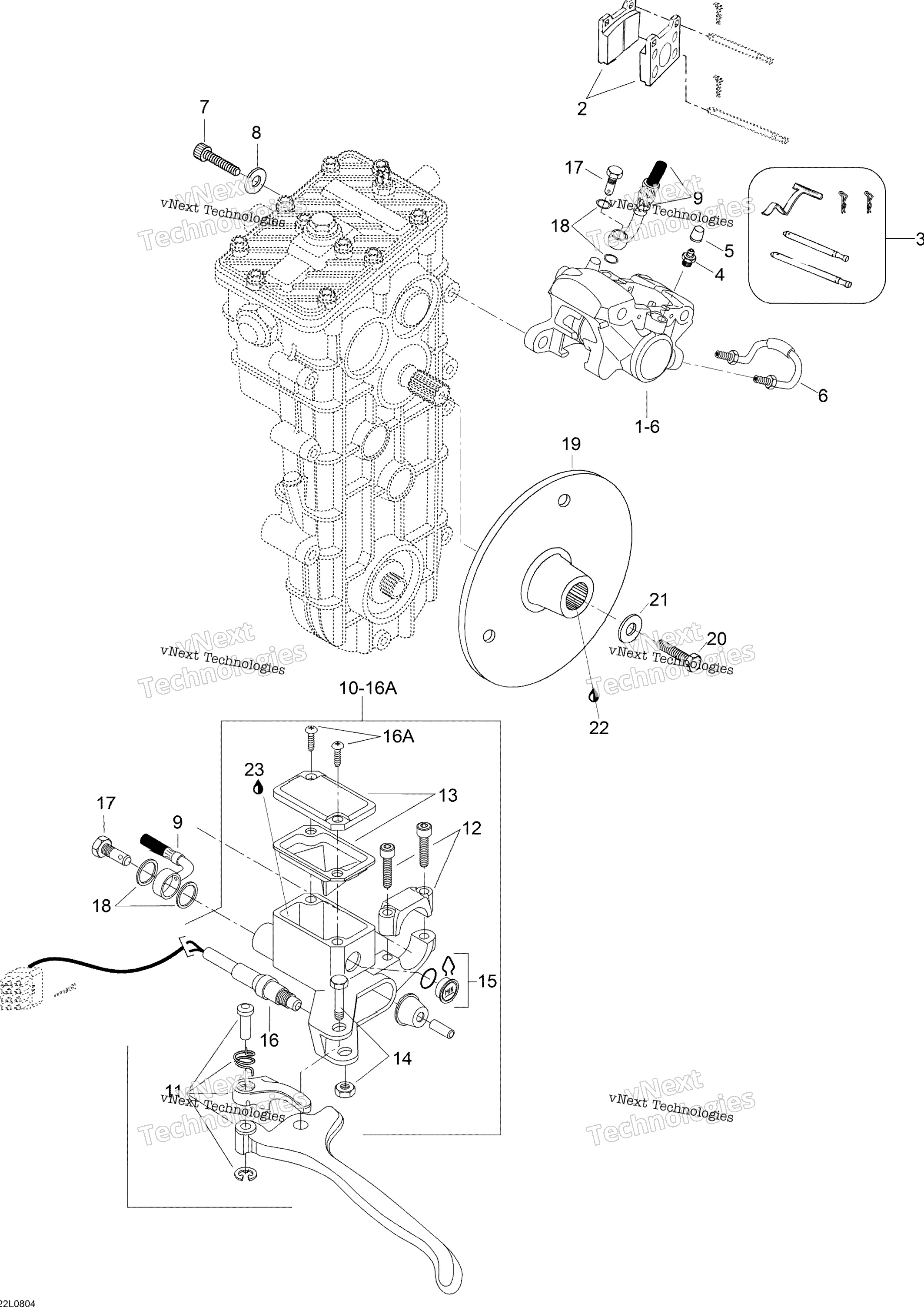 Hydraulic тормоз